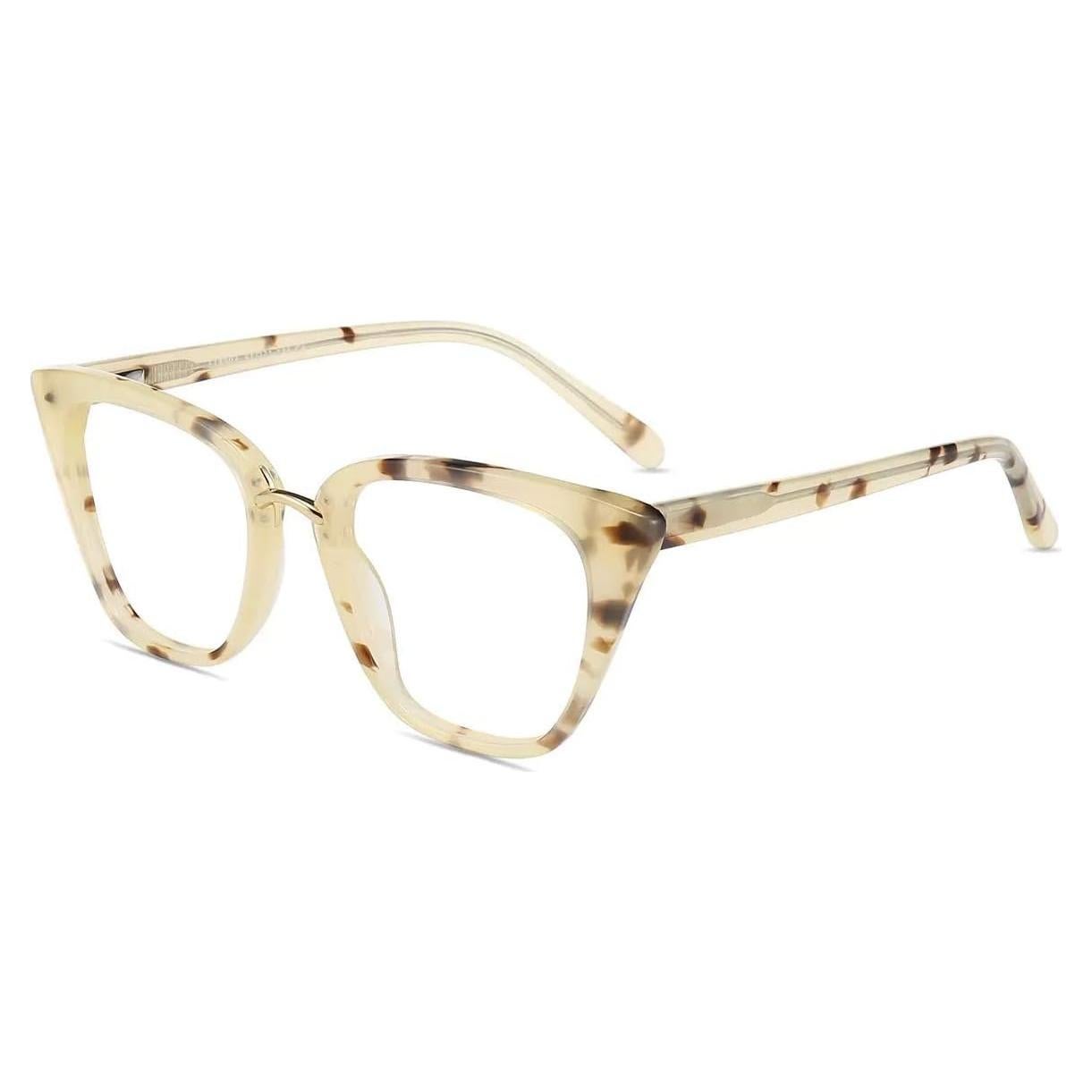 Gafas de luz azul Firmoo Vintage Cateye para mujeres - Acetato