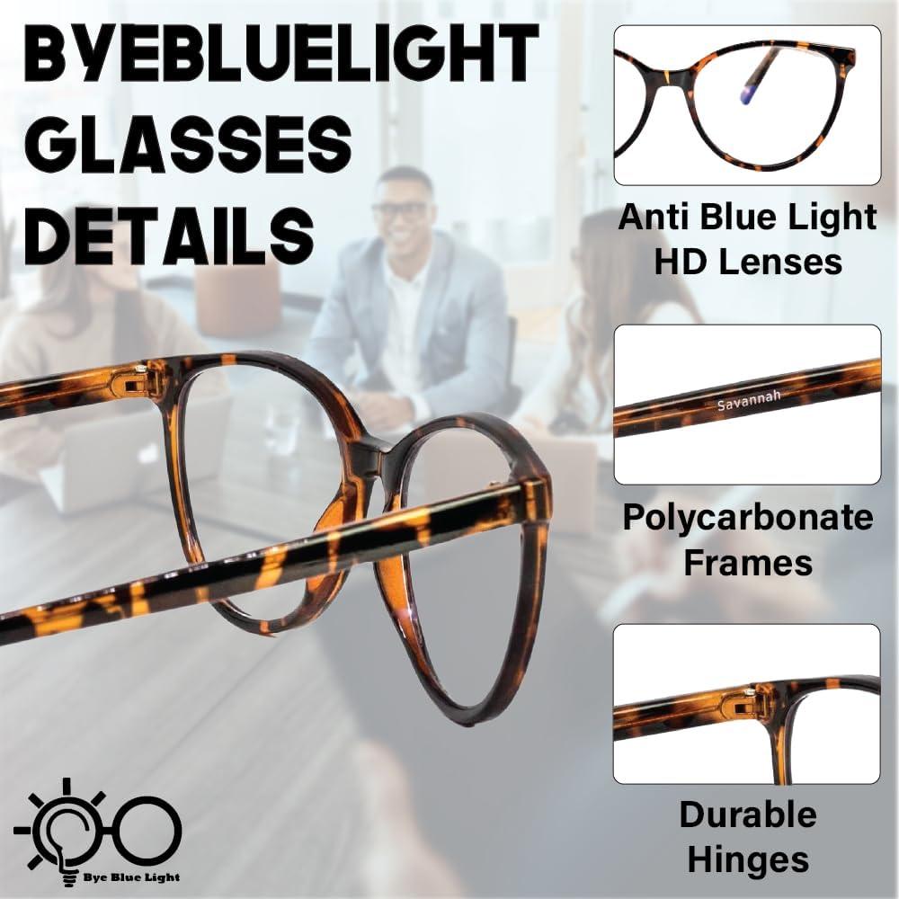 Gafas Bloqueadoras de Luz Azul Bye Blue Light Savannah Unisex