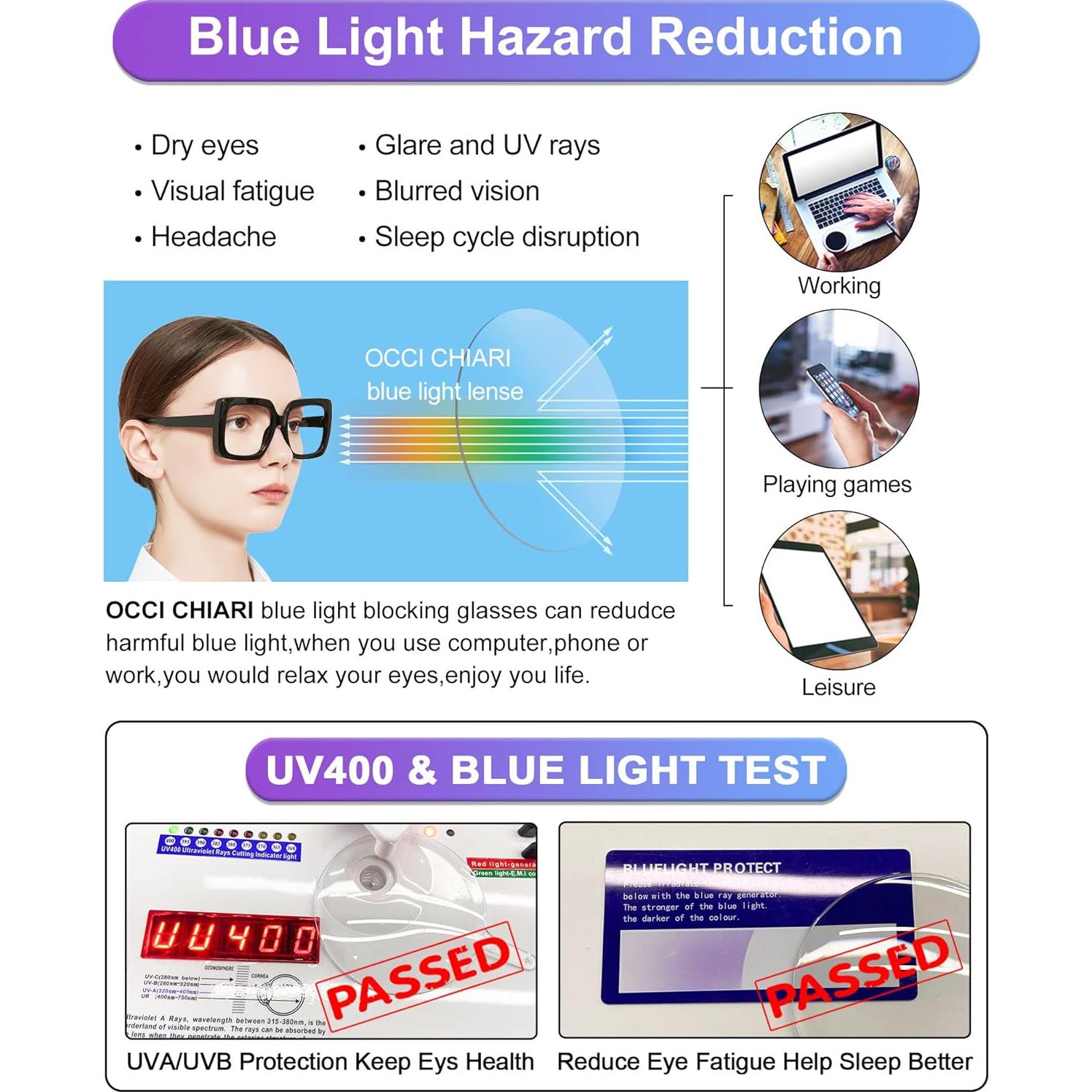 Gafas de Lectura Bifocales OCCI CHIARI 3.0x Vintage Grandes