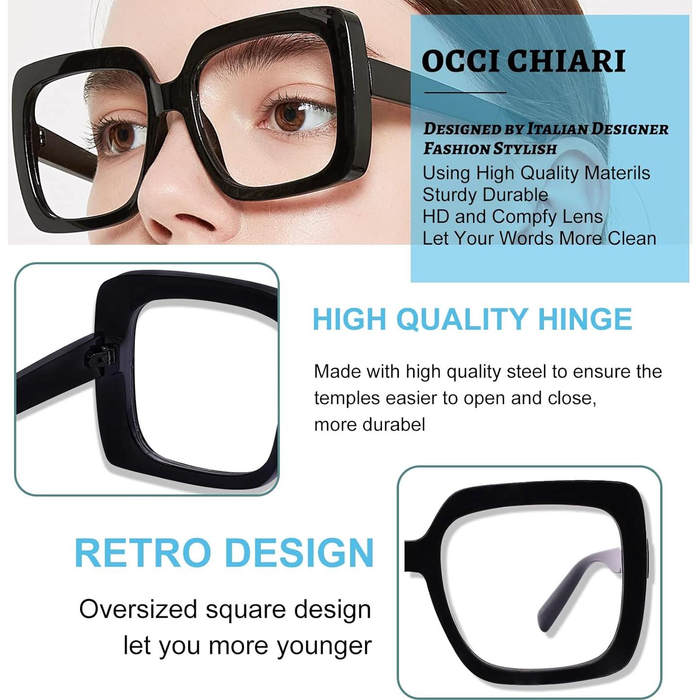 Gafas de Lectura Bifocales OCCI CHIARI 3.0x Vintage Grandes