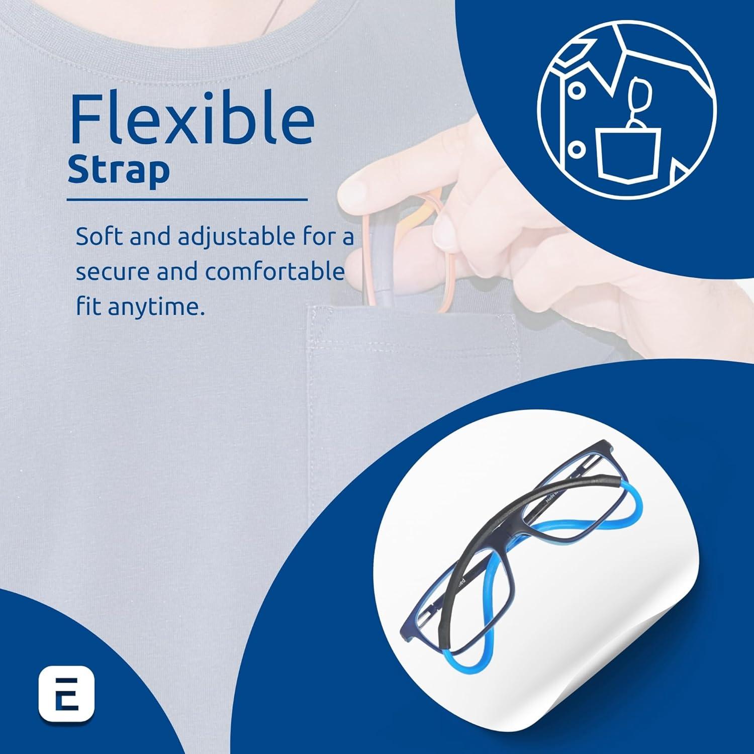 Gafas de lectura magnéticas INDESMED +2.5 Dioptrías filtro luz azul