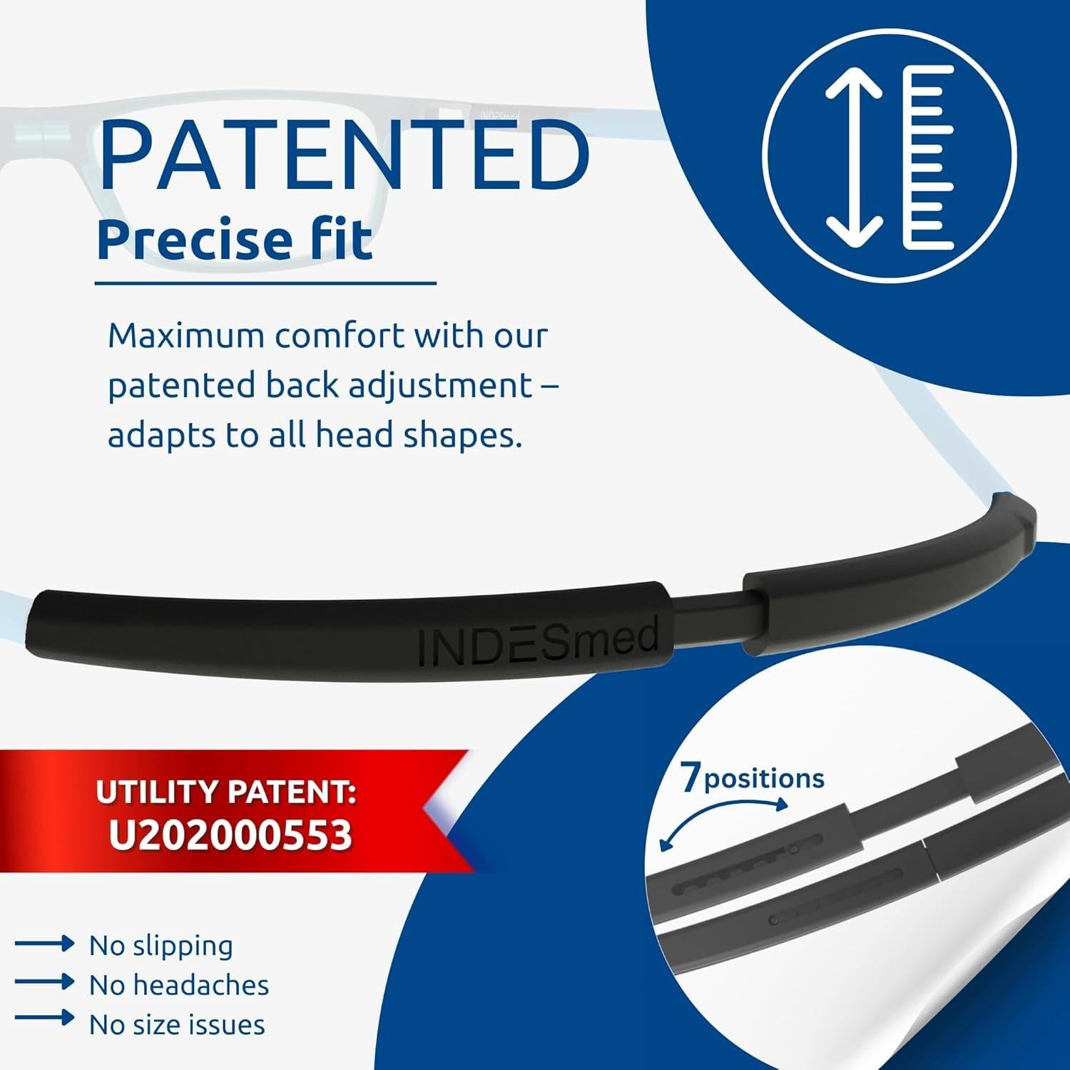 Gafas de lectura magnéticas INDESMED +2.5 Dioptrías filtro luz azul