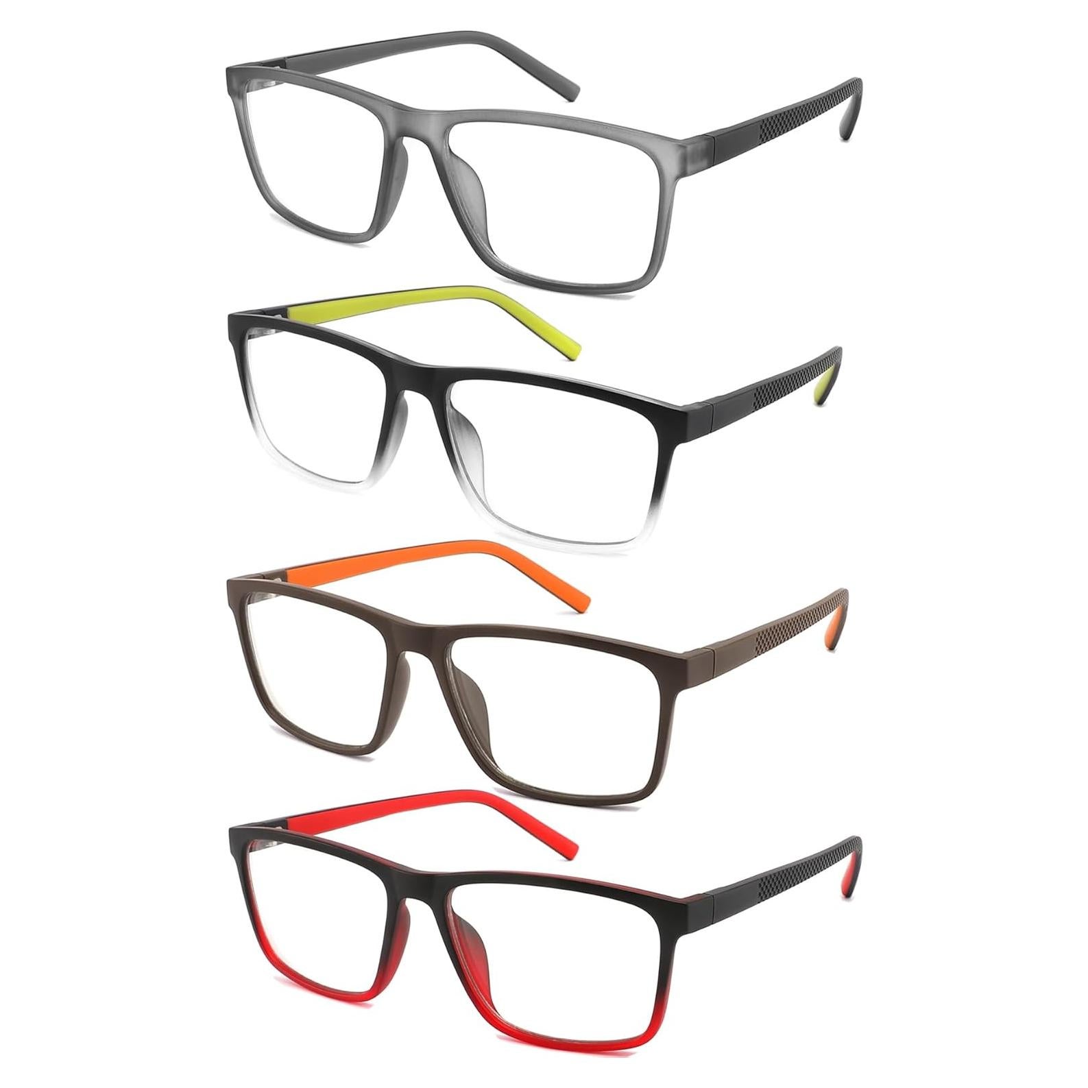 Paquete de 4 Gafas de Lectura Anti Luz Azul MRBOBMSLEE