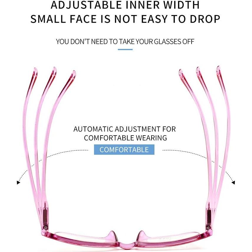 Gafas de lectura multifocal progresivas unisex 2.0X bloqueo luz azul