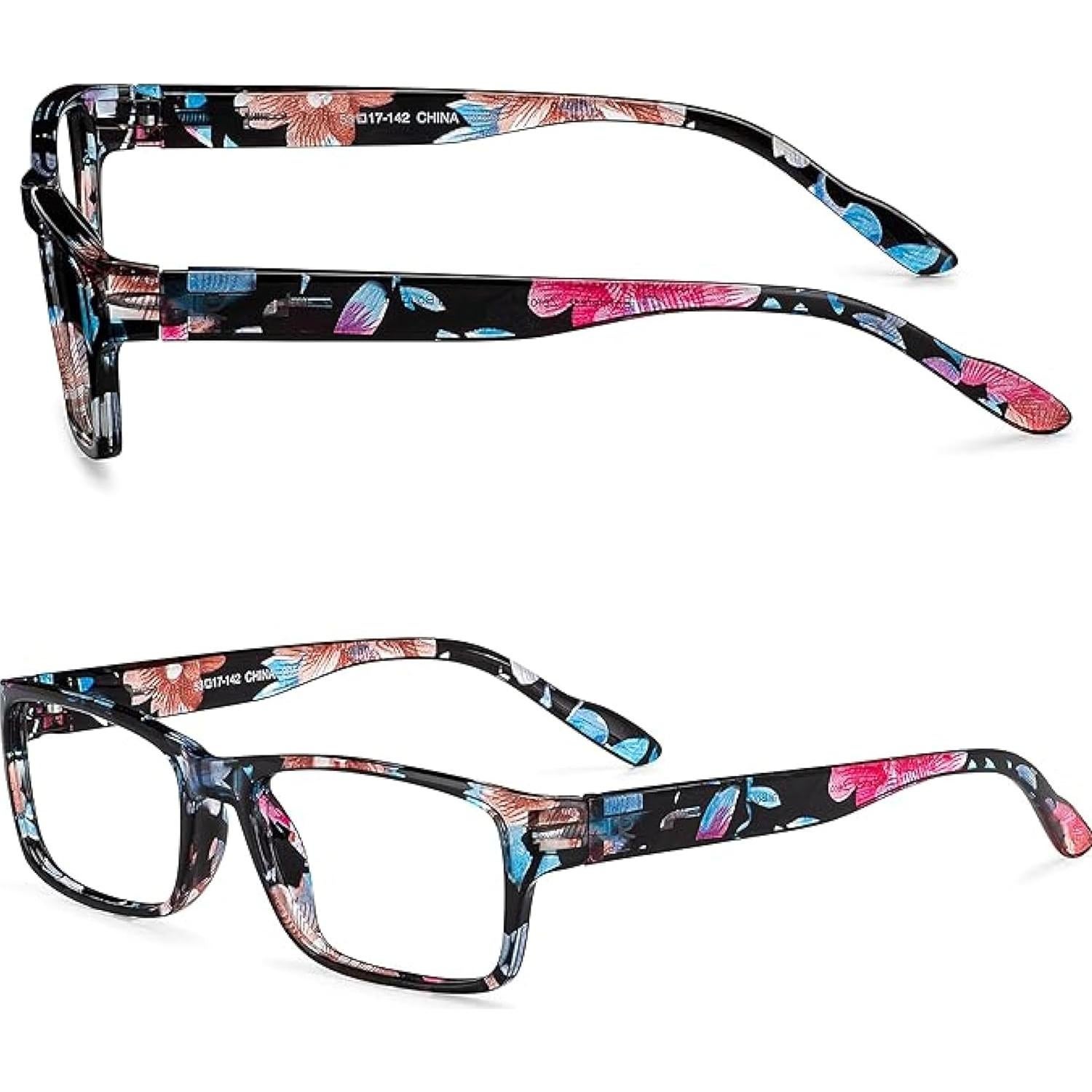Gafas de Lectura Readerest 2.5x Floral con Protección Luz Azul