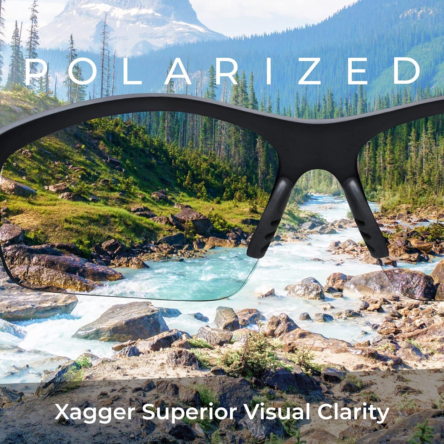 Gafas de sol deportivas polarizadas Xagger UV400 unisex