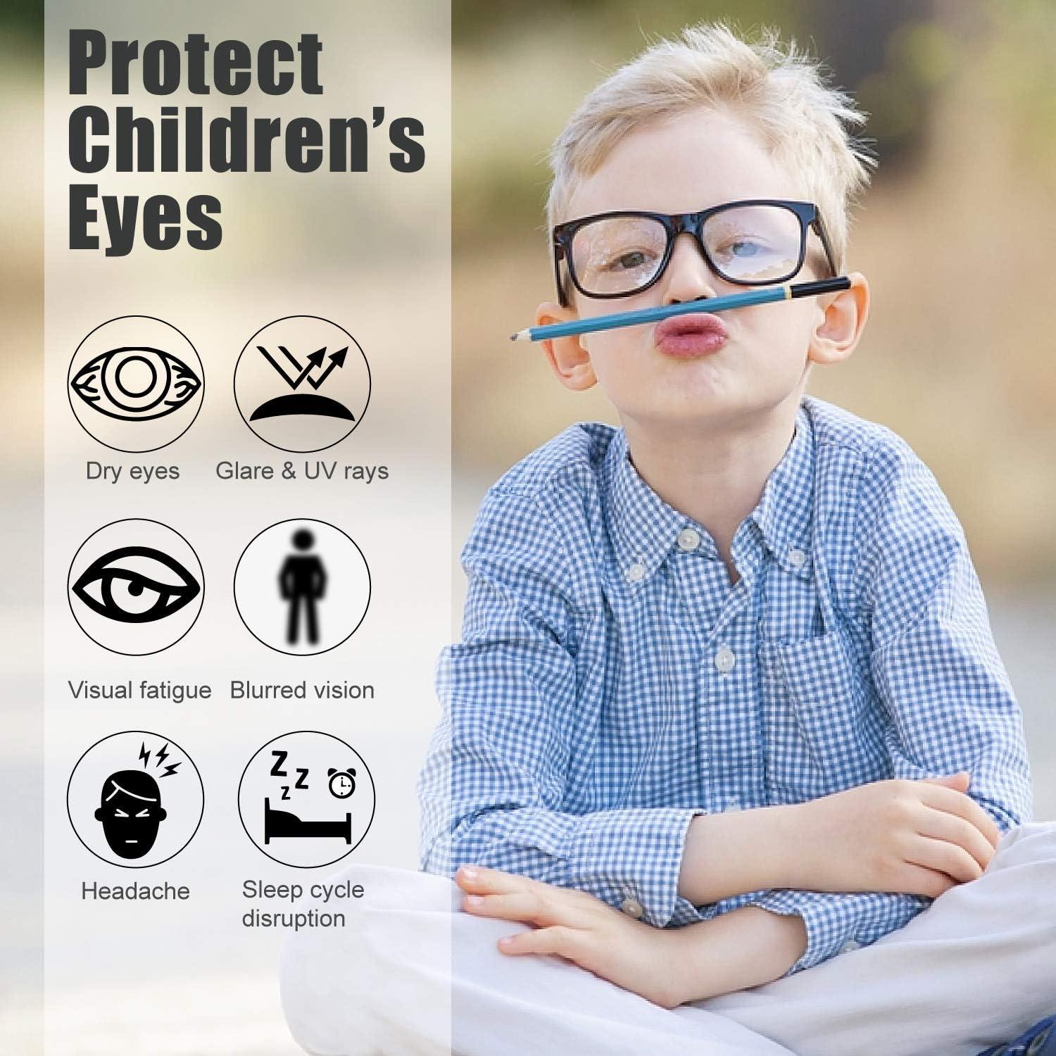 Gafas Bloqueo Luz Azul Niños The Fresh 4-14 años Gris