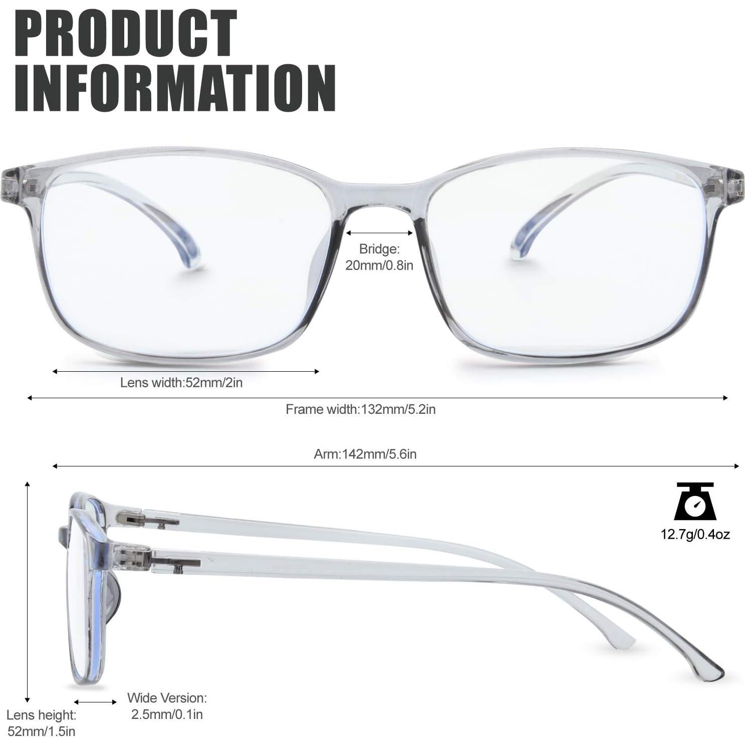 Gafas Bloqueo Luz Azul Niños The Fresh 4-14 años Gris