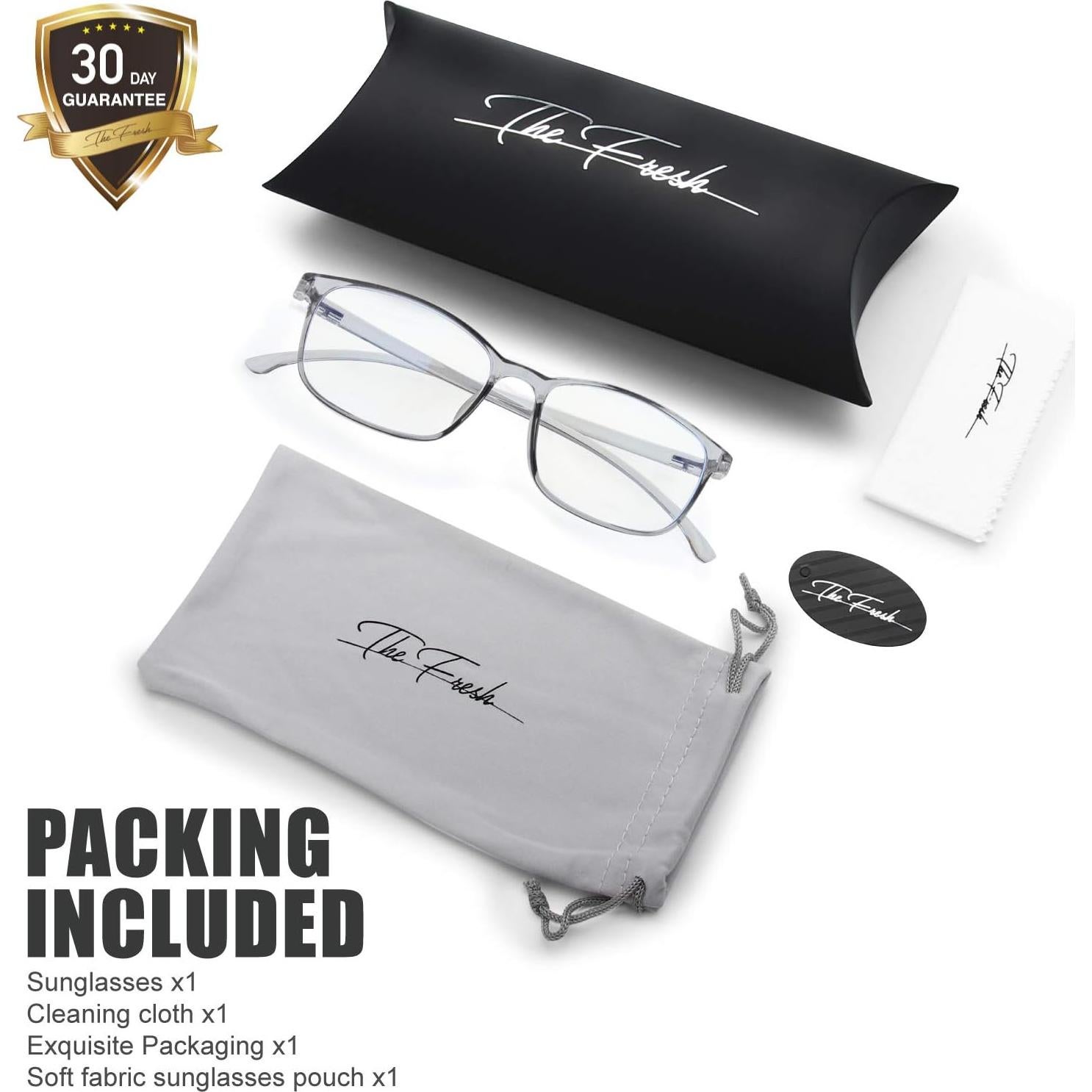 Gafas Bloqueo Luz Azul Niños The Fresh 4-14 años Gris