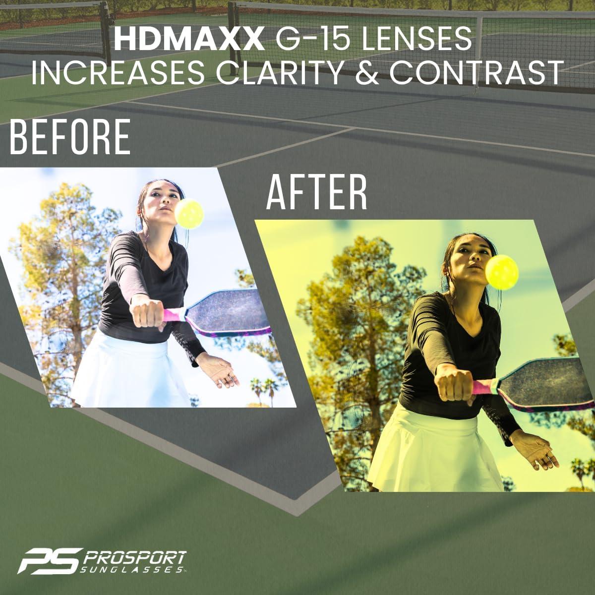 Gafas de sol deportivas proSPORT Dropshot 8209 UV400 HD