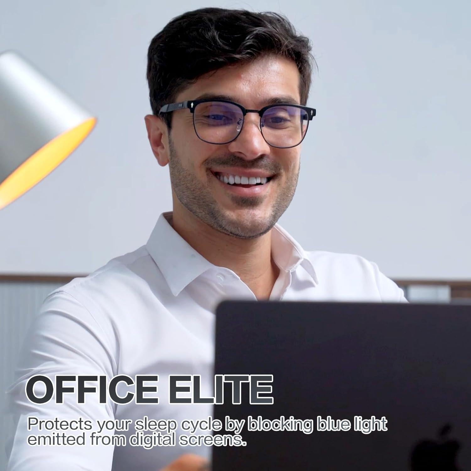 Gafas de Bloqueo de Luz Azul BIRCEN 8806 - Al-Mg Metal Unisex