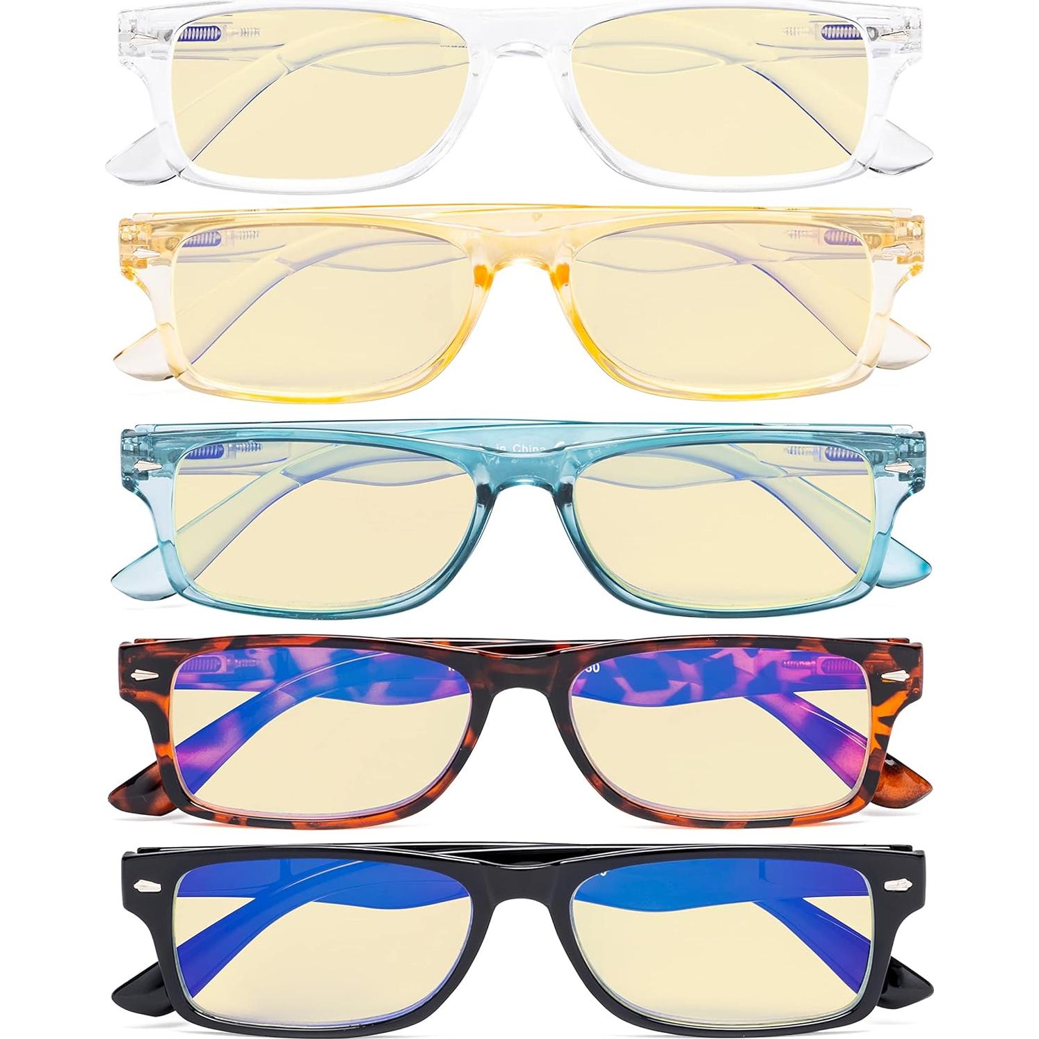 Gafas de Lectura Eyekepper 5 Pares Anti Luz Azul +2.50