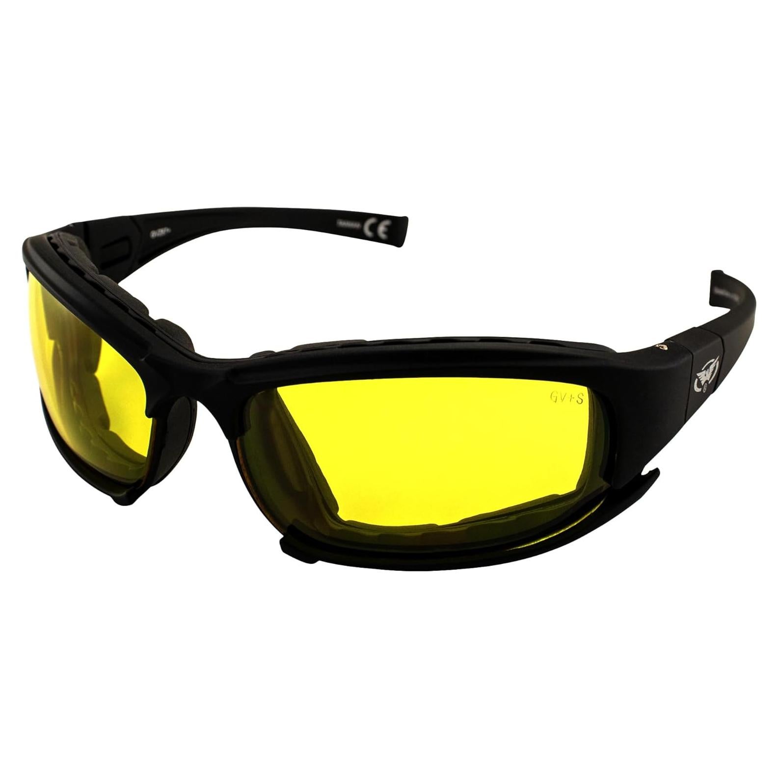 Gafas de sol Global Vision Assault con lentes amarillas UV400