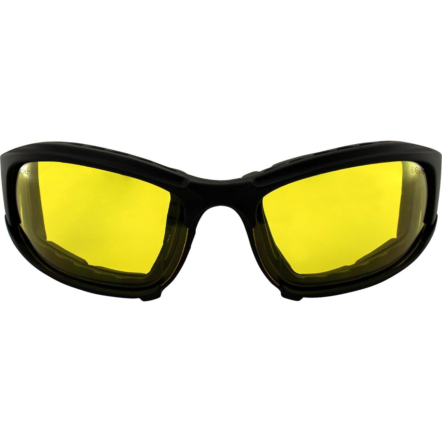Gafas de sol Global Vision Assault con lentes amarillas UV400