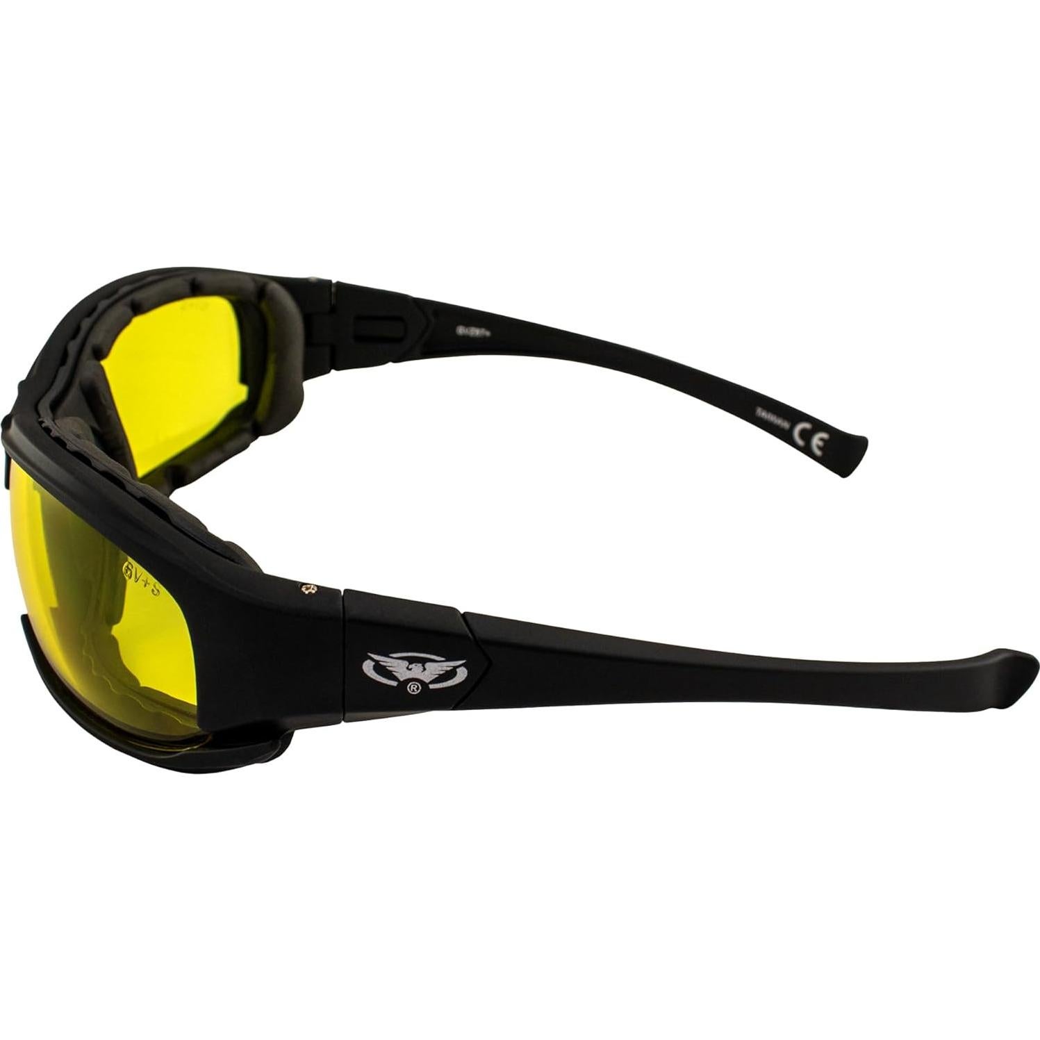 Gafas de sol Global Vision Assault con lentes amarillas UV400