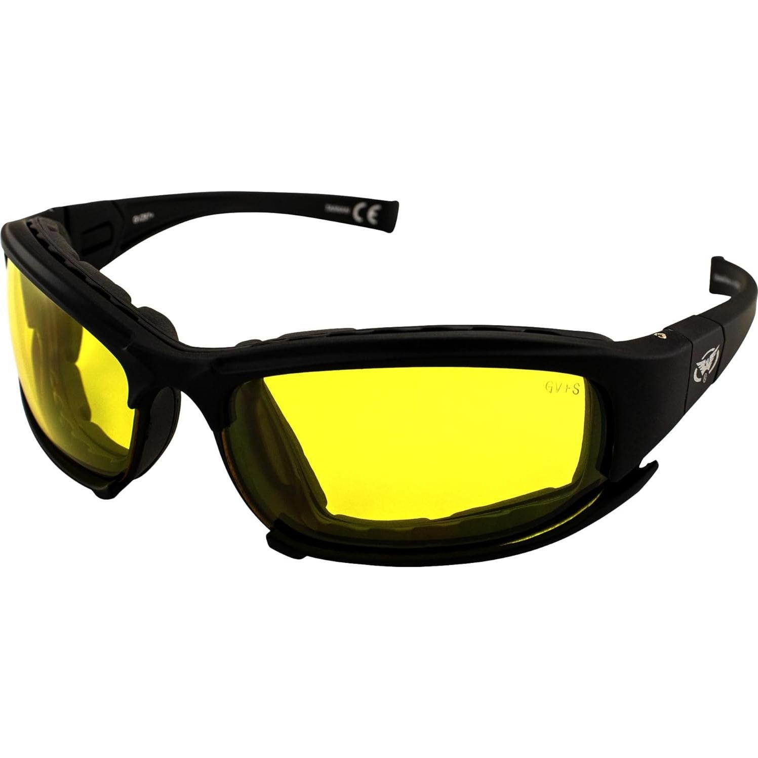 Gafas de sol Global Vision Assault con lentes amarillas UV400