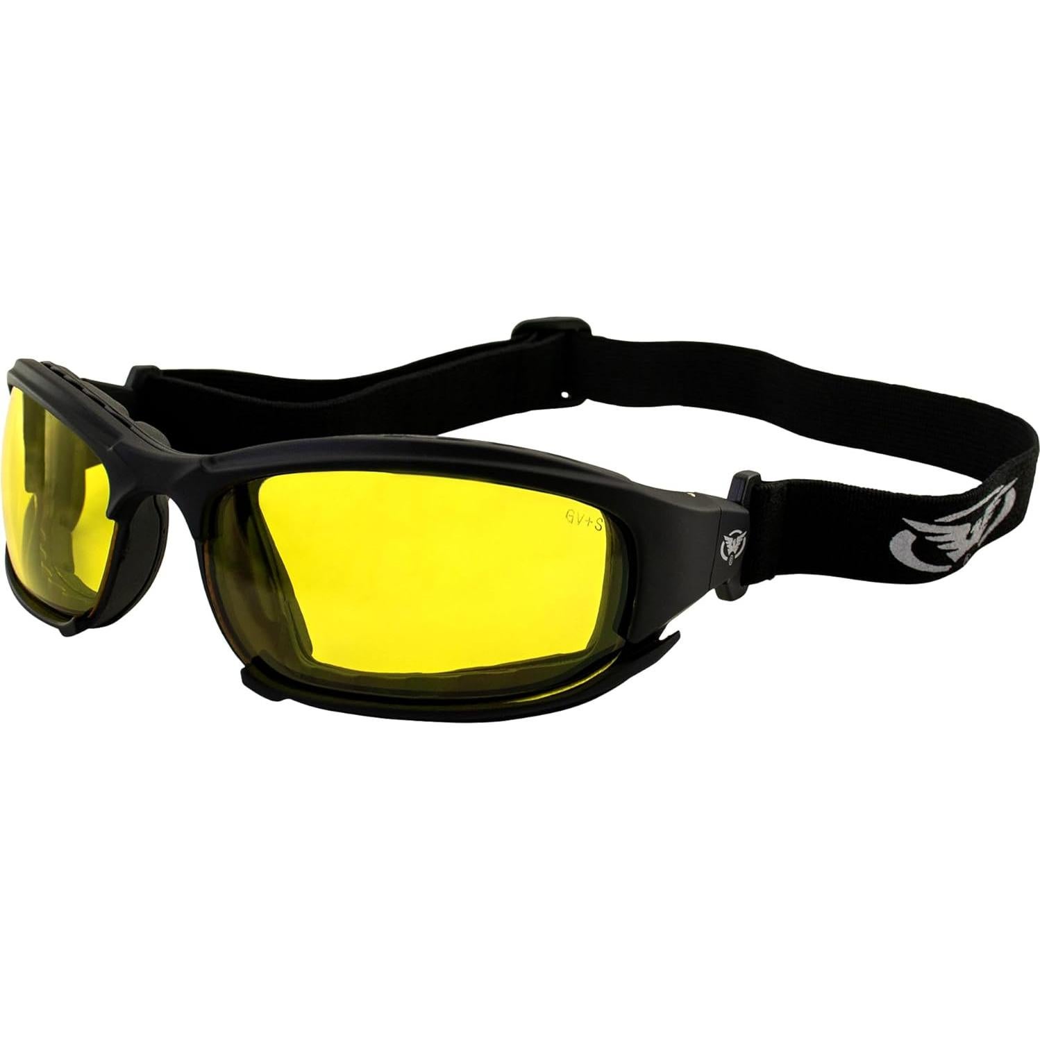 Gafas de sol Global Vision Assault con lentes amarillas UV400