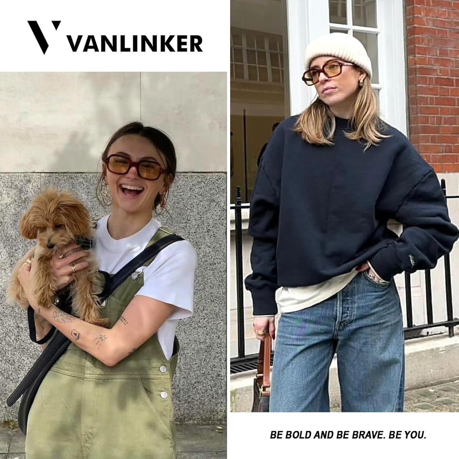 Gafas de sol polarizadas VL9832 unisex retro cuadradas