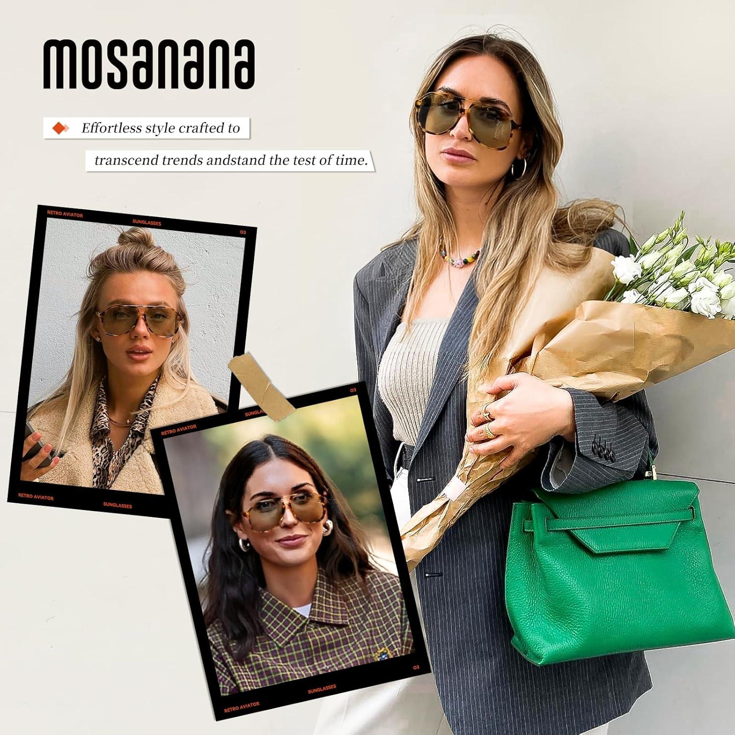 Gafas de Sol Retro Aviador Mosanana UV400 MS52481 - Unisex