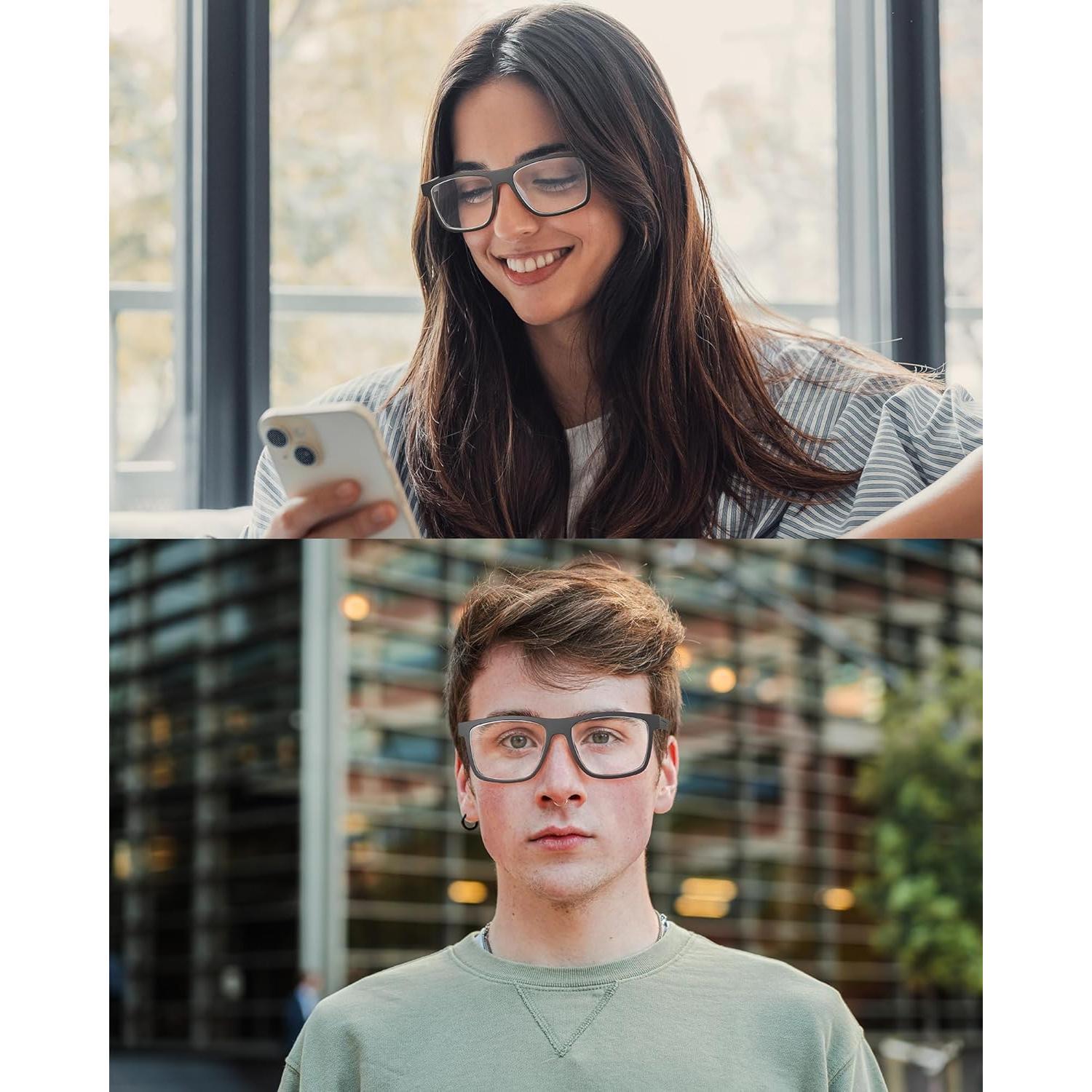 Gafas de Luz Azul JIM HALO para Hombres - Paquete de 2