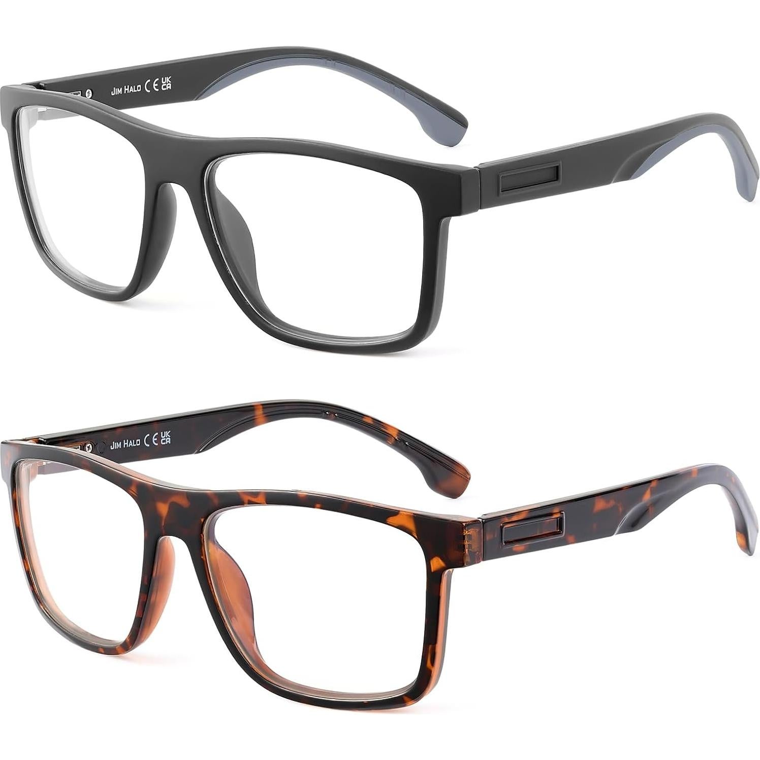 Gafas de Luz Azul JIM HALO para Hombres - Paquete de 2