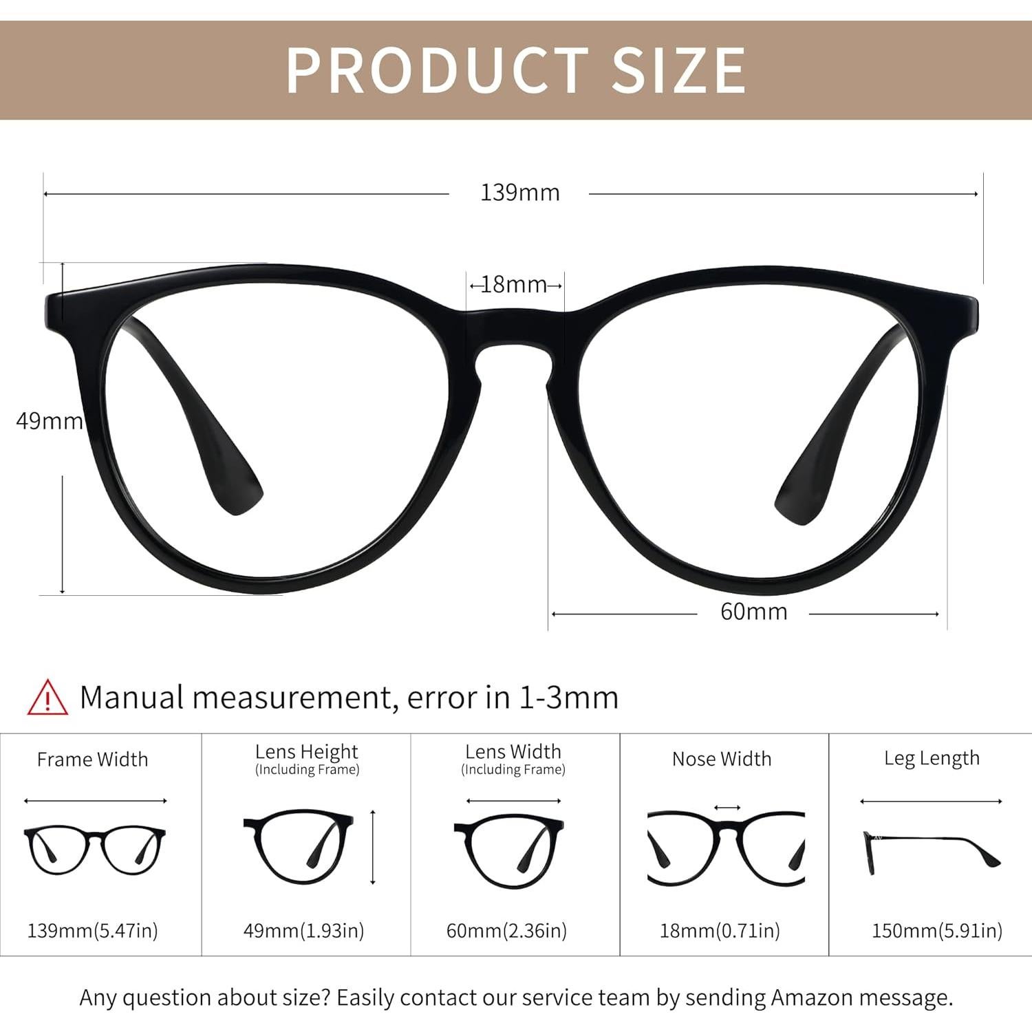 Gafas bloqueadoras de luz azul AVDLAB AB3301 Unisex Negro