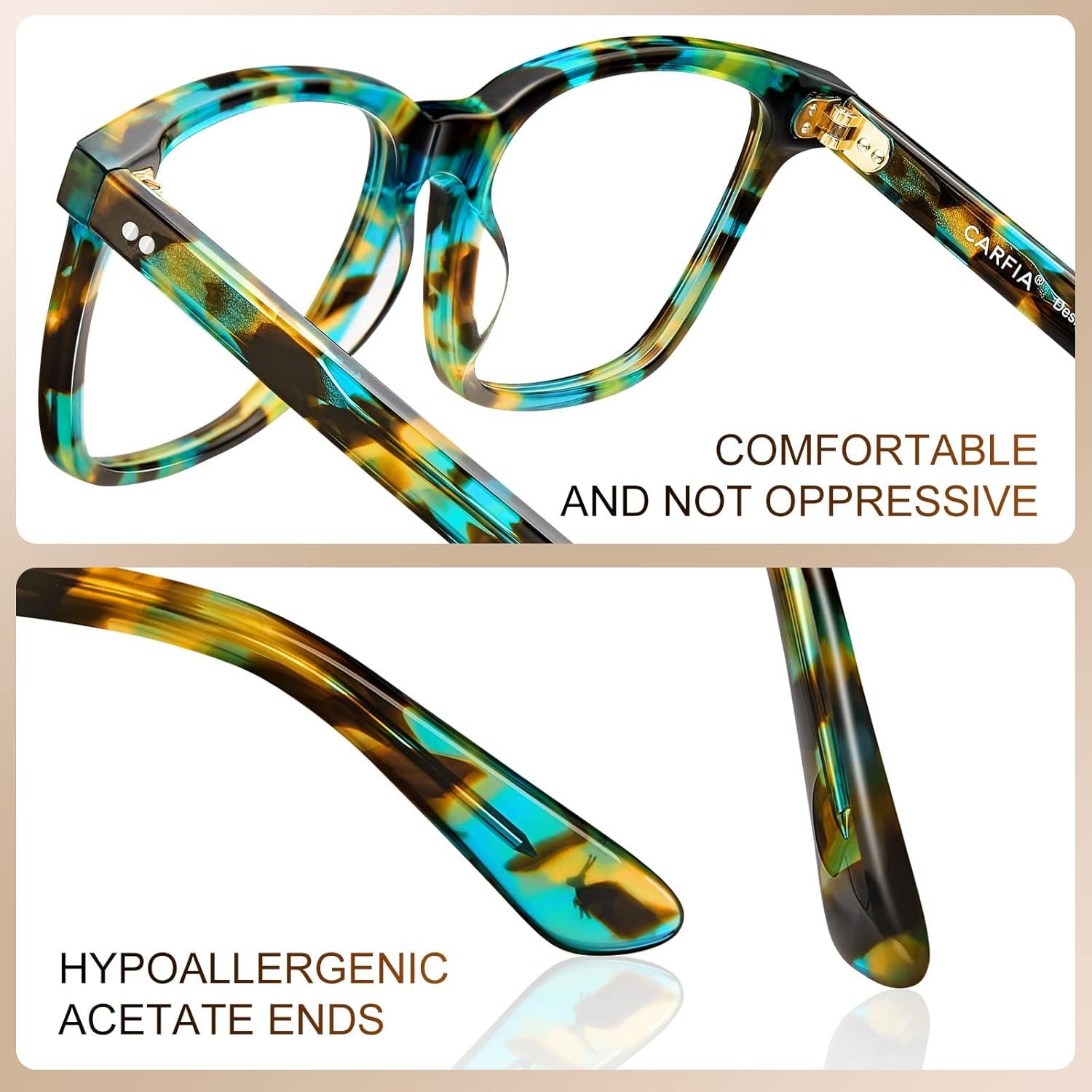 Gafas de Luz Azul CARFIA CA5354 - Protección UV400 para Mujeres