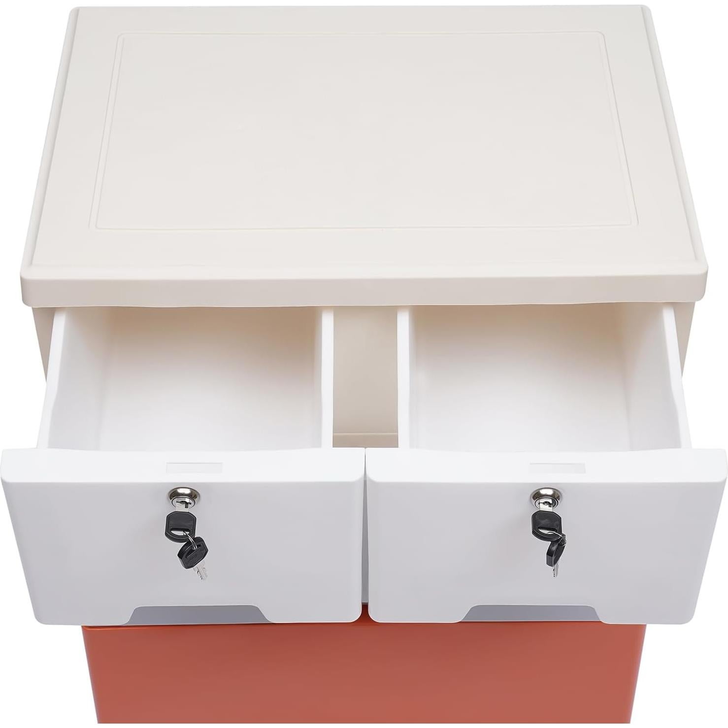 Armario de Almacenamiento QUSKLISU con 6 Cajones 50x35x102cm