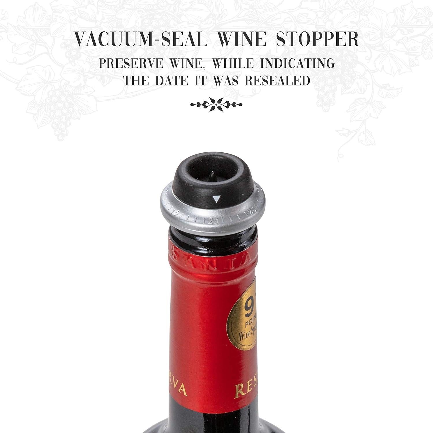 Juego de Regalo de Vino Ivation - Abridor Eléctrico y Accesorios