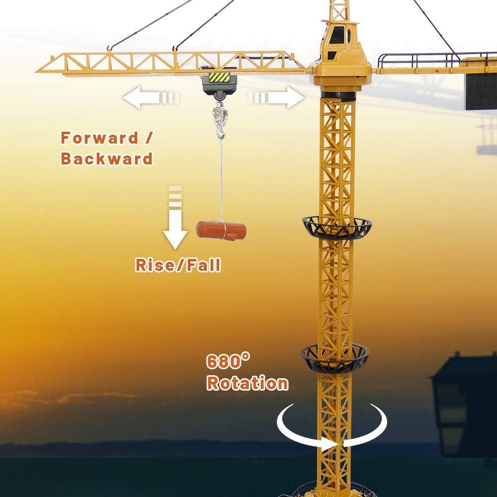 Grúa RC Mini Tudou 128 cm Control Remoto 2.4GHz Educativa