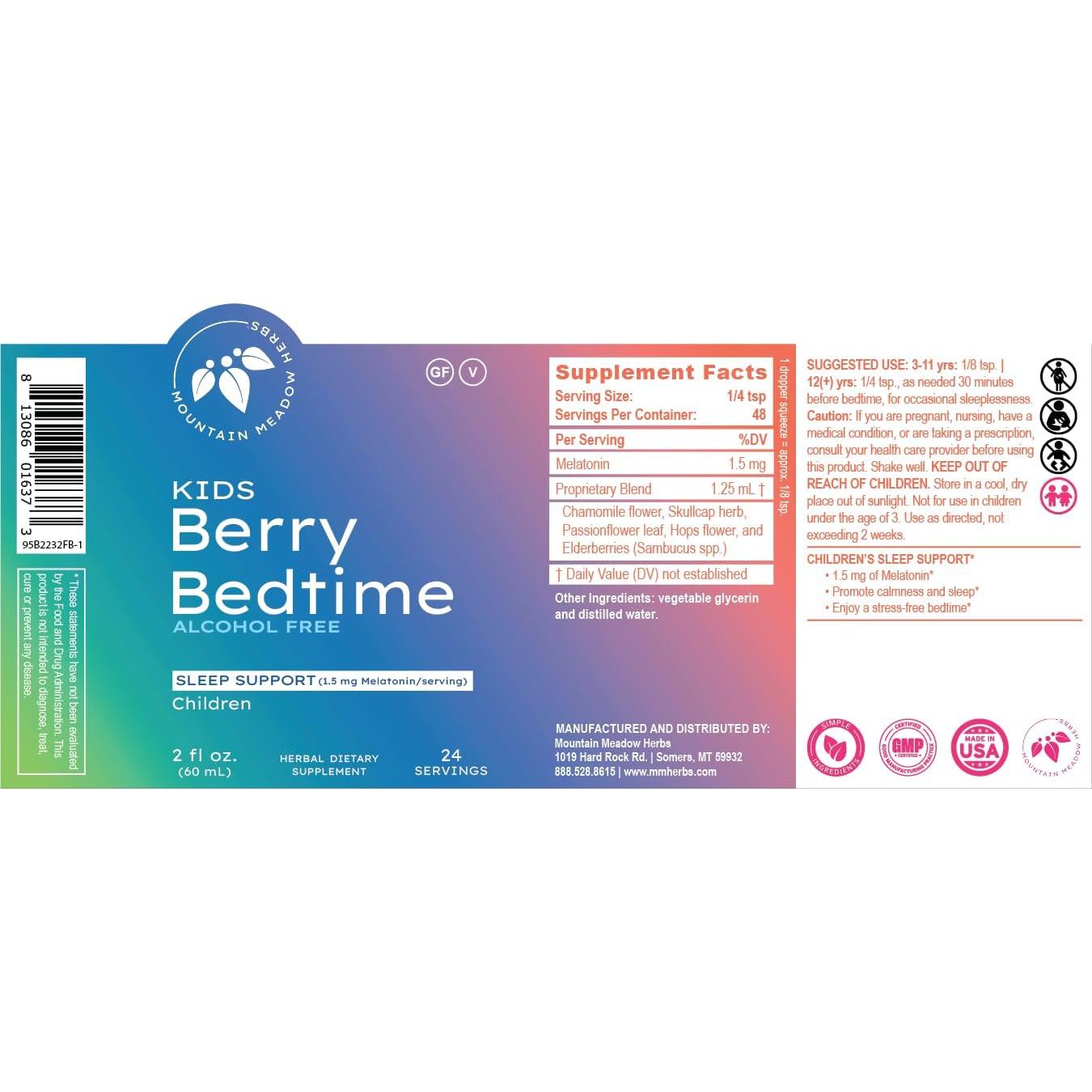 Gotas para el Sueño Infantil Mountain Meadow 59 ml - Melatonina
