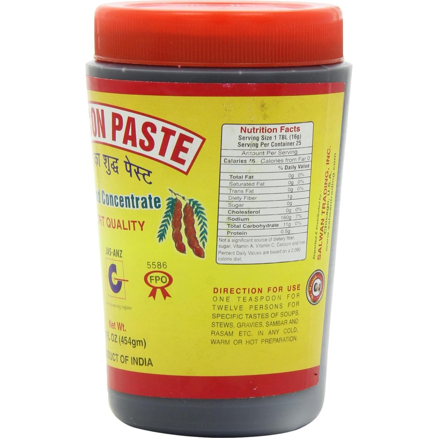 Pasta de Tamarindo Tamicon 0.45 kg - Paquete de 6