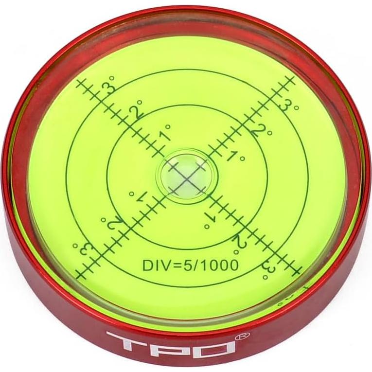Nivel de Burbuja Pequeño Eastern Tactical 6.35 cm Rojo