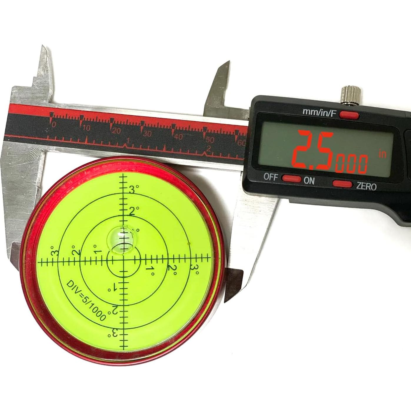 Nivel de Burbuja Pequeño Eastern Tactical 6.35 cm Rojo