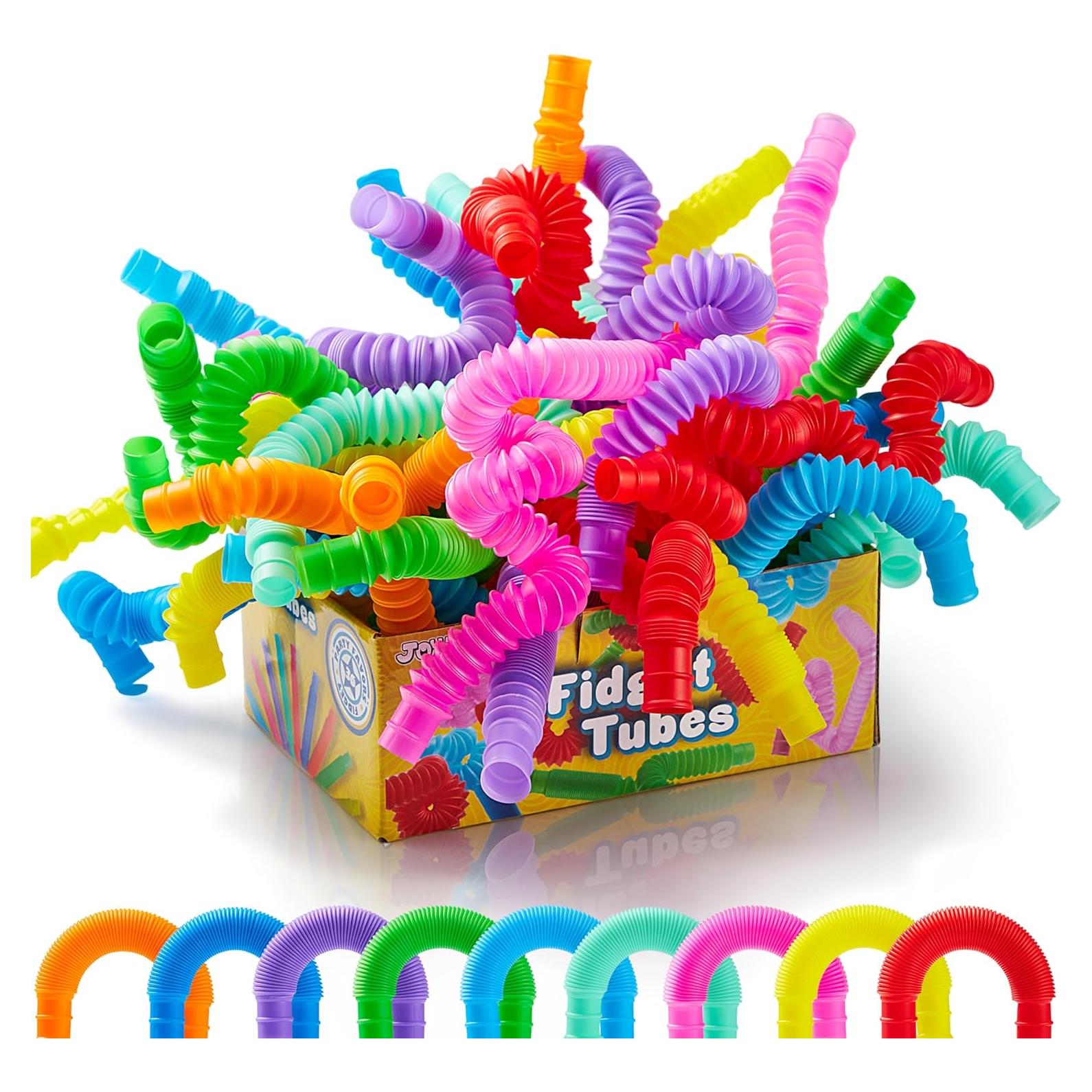 Set de Juguetes Sensoriales JOYIN 18 Tubos Pop Pequeños