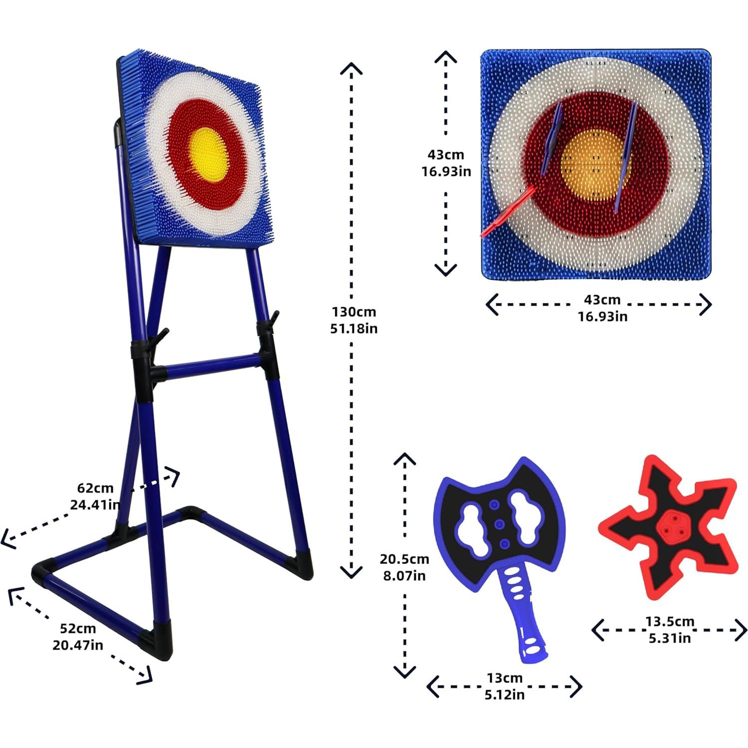 Juego de Lanzamiento de Hachas BunnyBoo con Objetivo Seguro