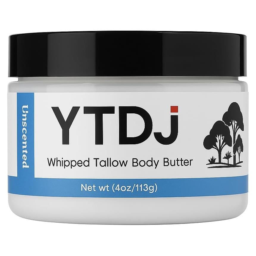 Mantequilla Corporal YTDJ de Sebo Orgánico 113 g - Hidratante Sin Fragancia
