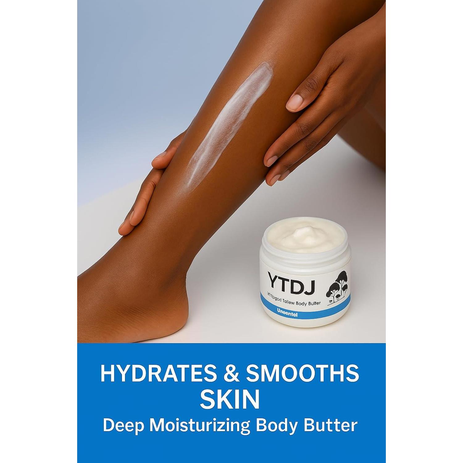 Mantequilla Corporal YTDJ de Sebo Orgánico 113 g - Hidratante Sin Fragancia