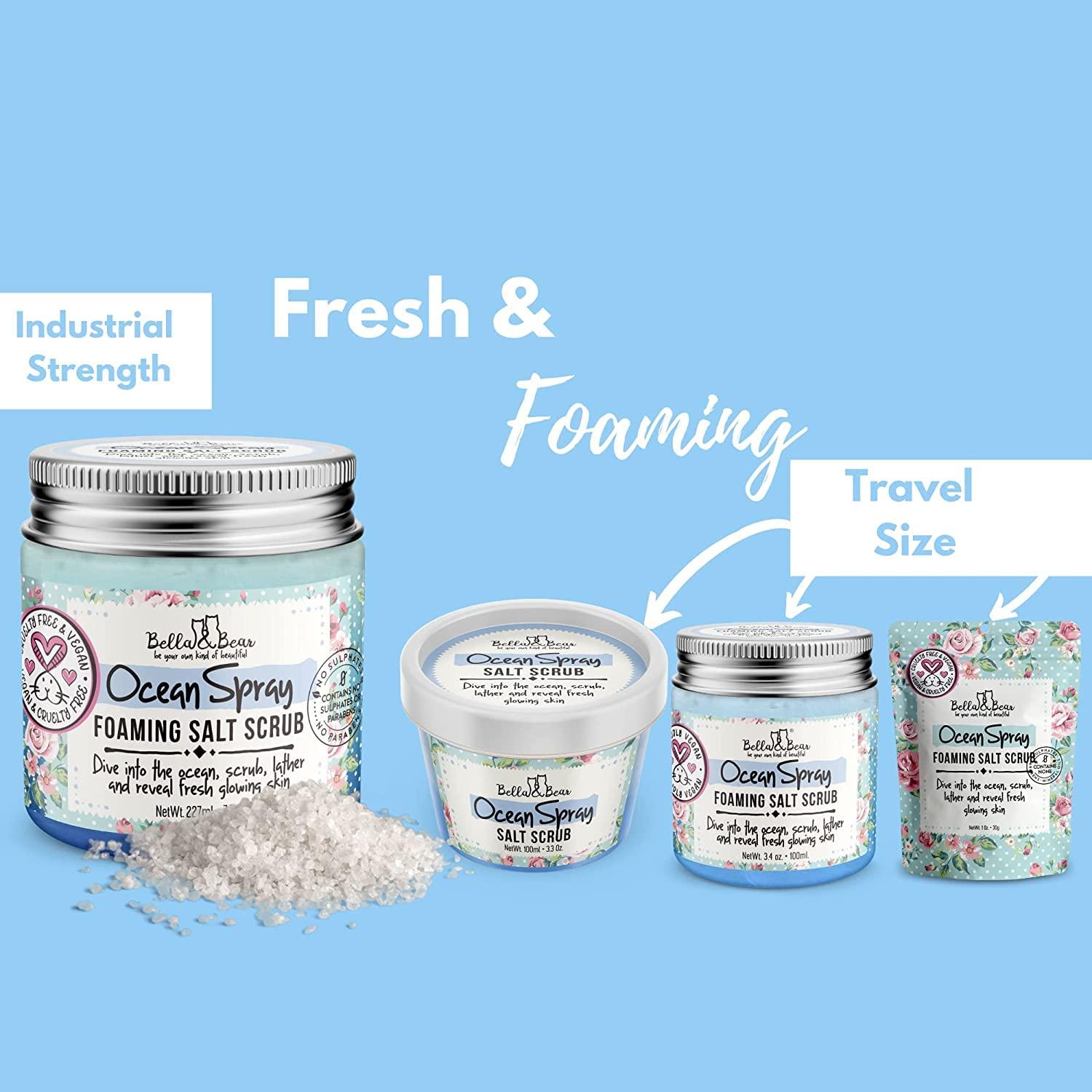 Exfoliante Corporal Vegano Bella & Bear Ocean Spray 96g