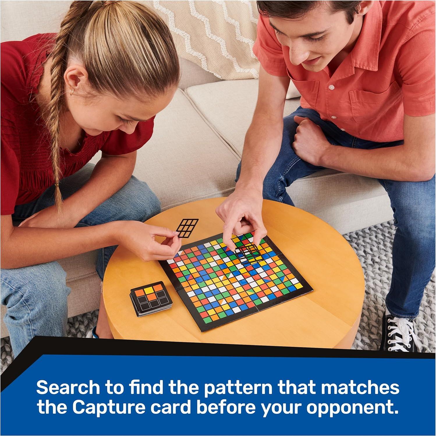 Juego de Mesa Captura de Rubik Spin Master - 2 Jugadores, Plegable