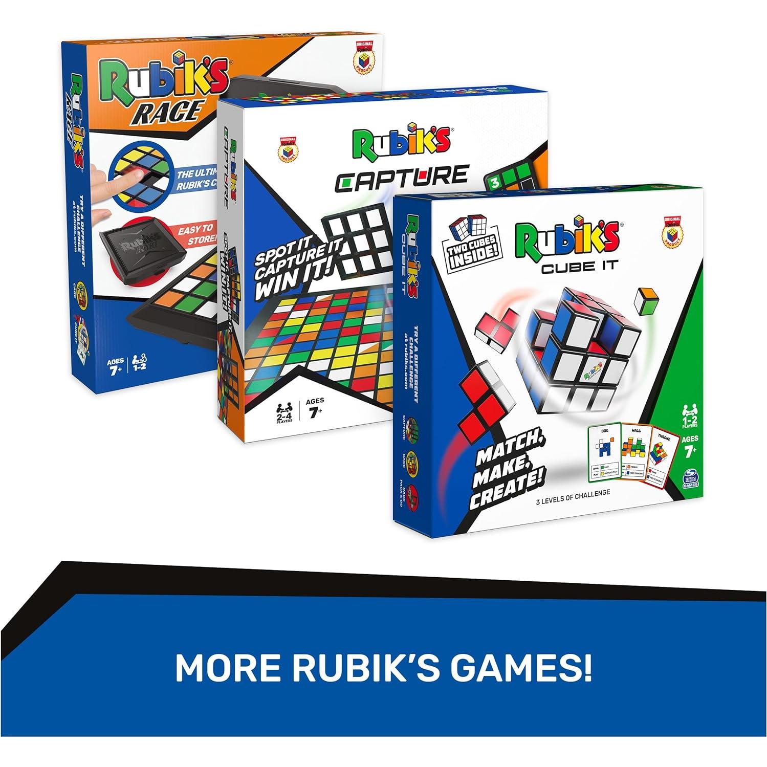 Juego de Mesa Captura de Rubik Spin Master - 2 Jugadores, Plegable
