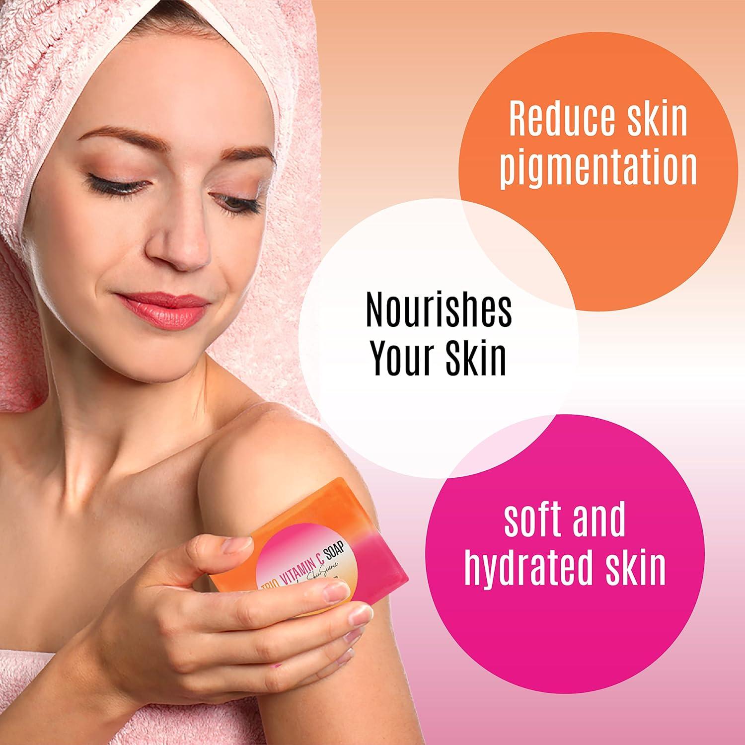 Jabón Orgánico de Vitamina C Dermaxgen 142g - Antienvejecimiento