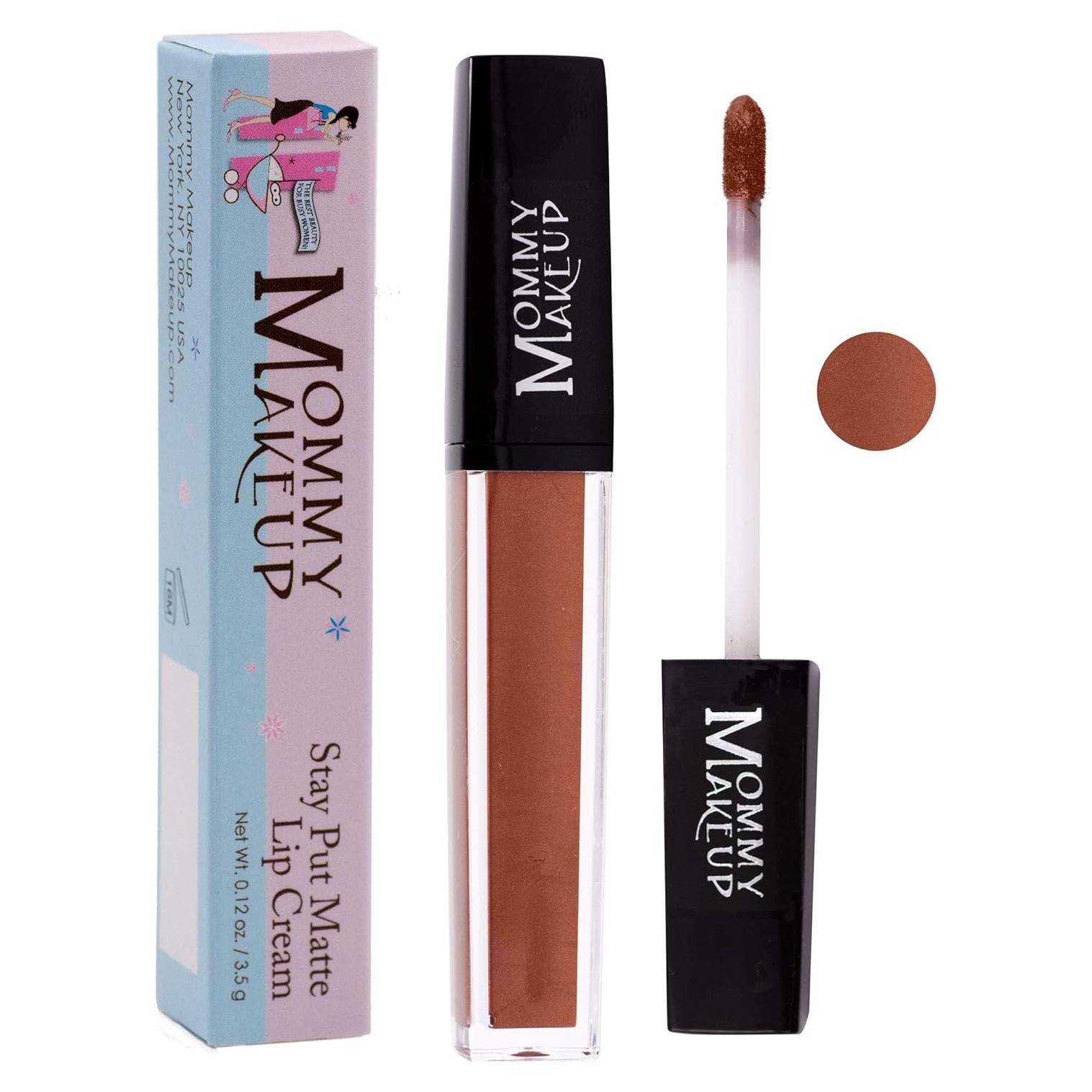 Crema de Labios Mate Mommy Makeup Stay Put - Color Ámbar