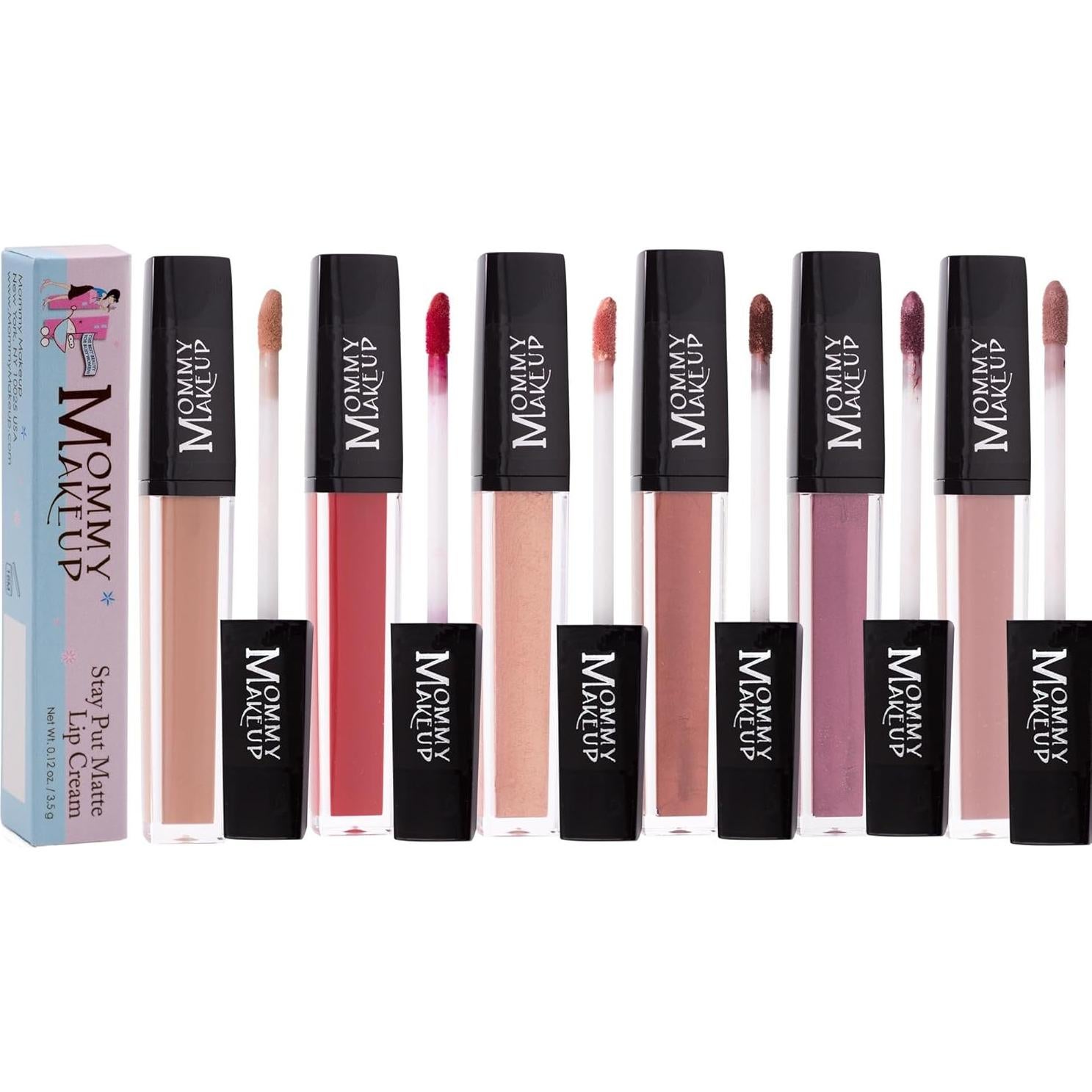 Crema de Labios Mate Mommy Makeup Stay Put - Color Ámbar