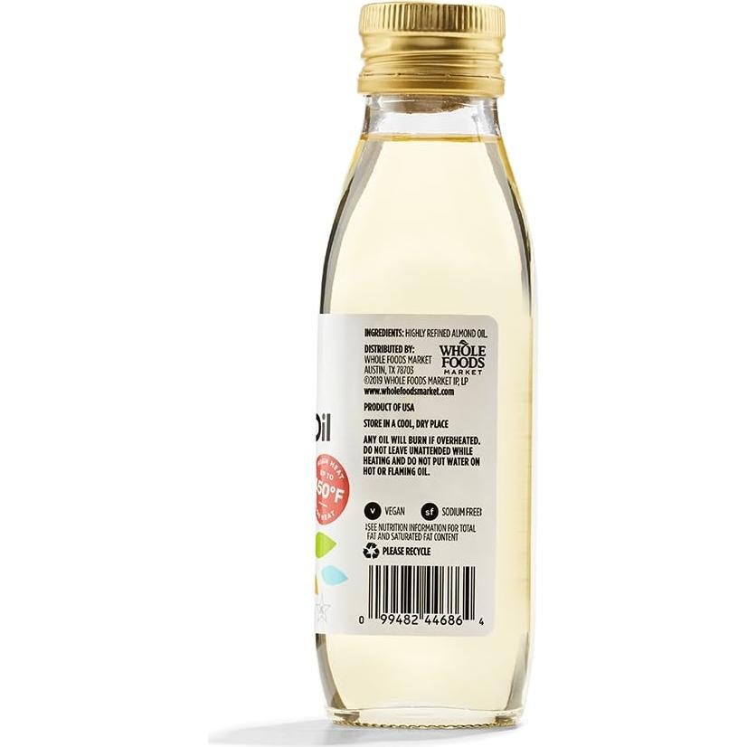 Aceite de Almendra 365 Whole Foods 248 ml - Alta Tolerancia Calor