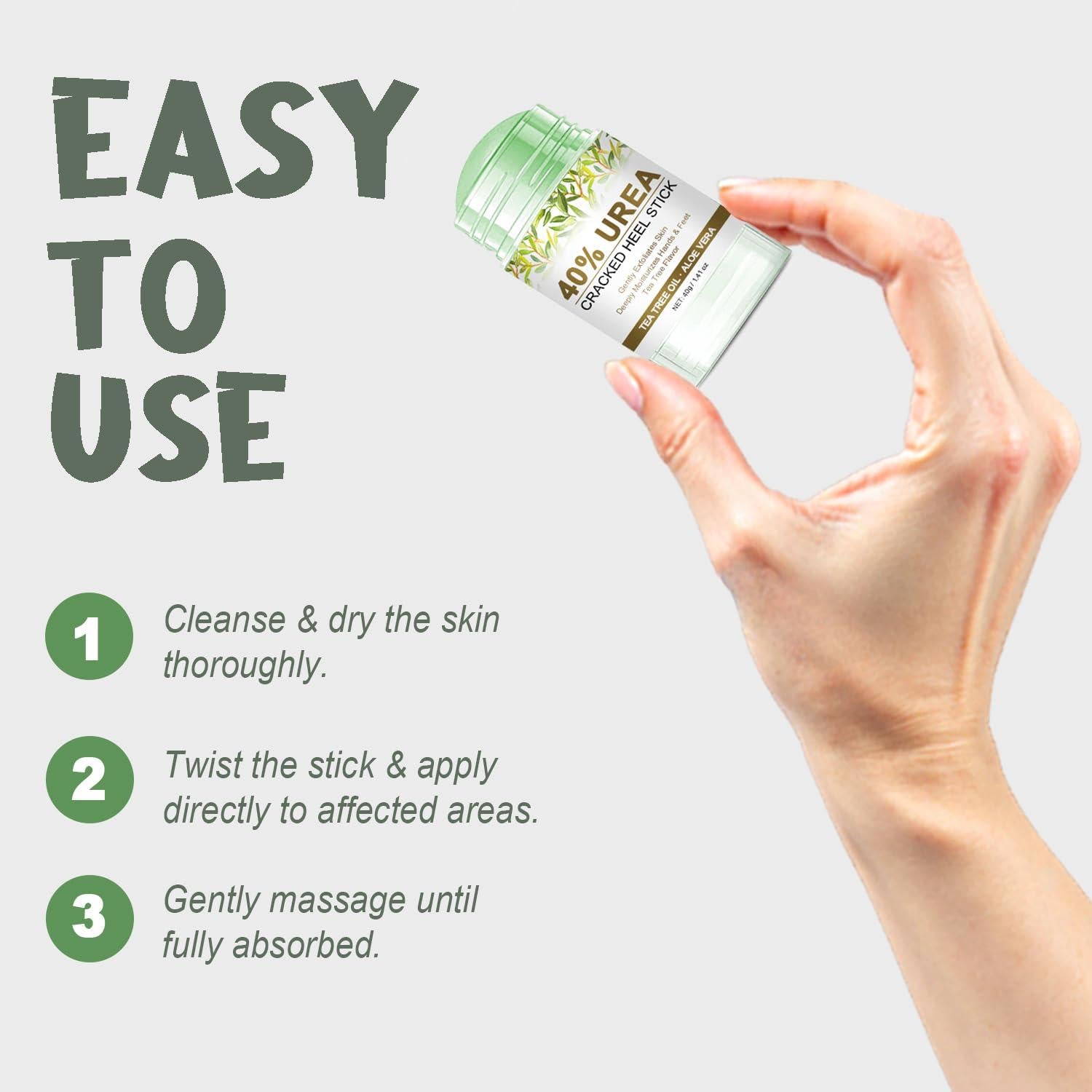 Stick Crema Urea 40% para Pies Loción Hidratante 40g