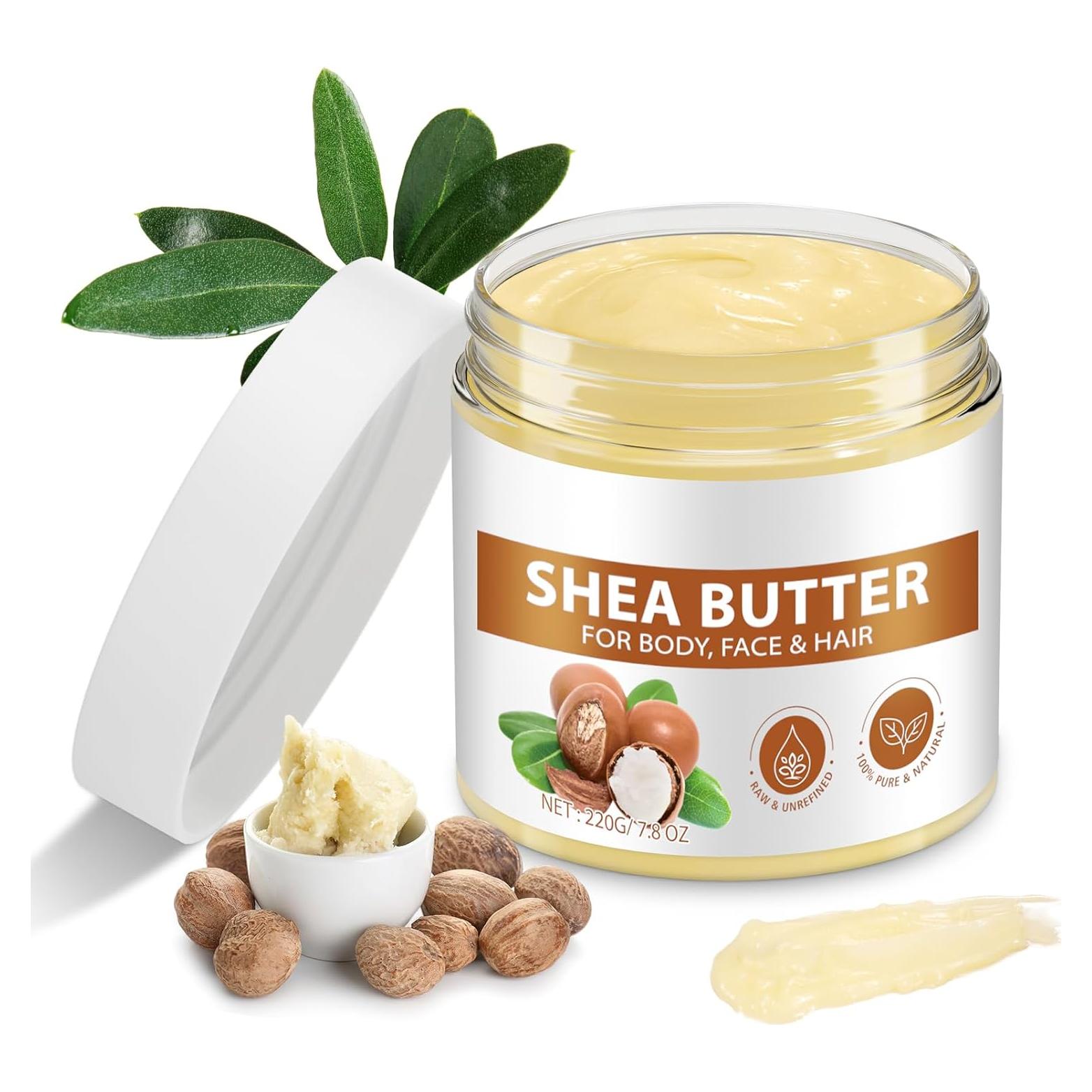 Manteca de Karité Cruda YECUCE 230 ml Hidratante Piel y Cabello