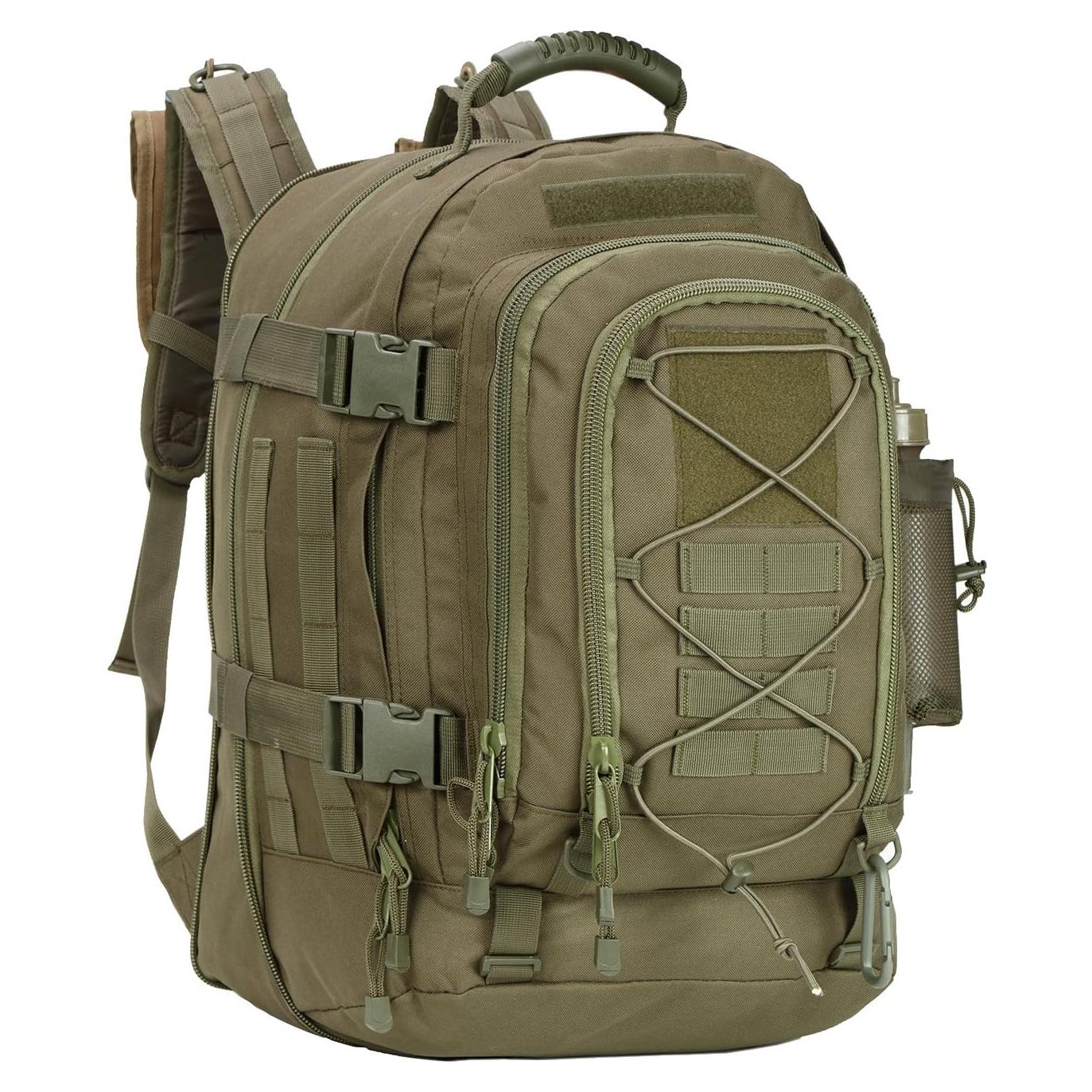 Mochila Táctica ZSearARMY 64L Verde para Hombres