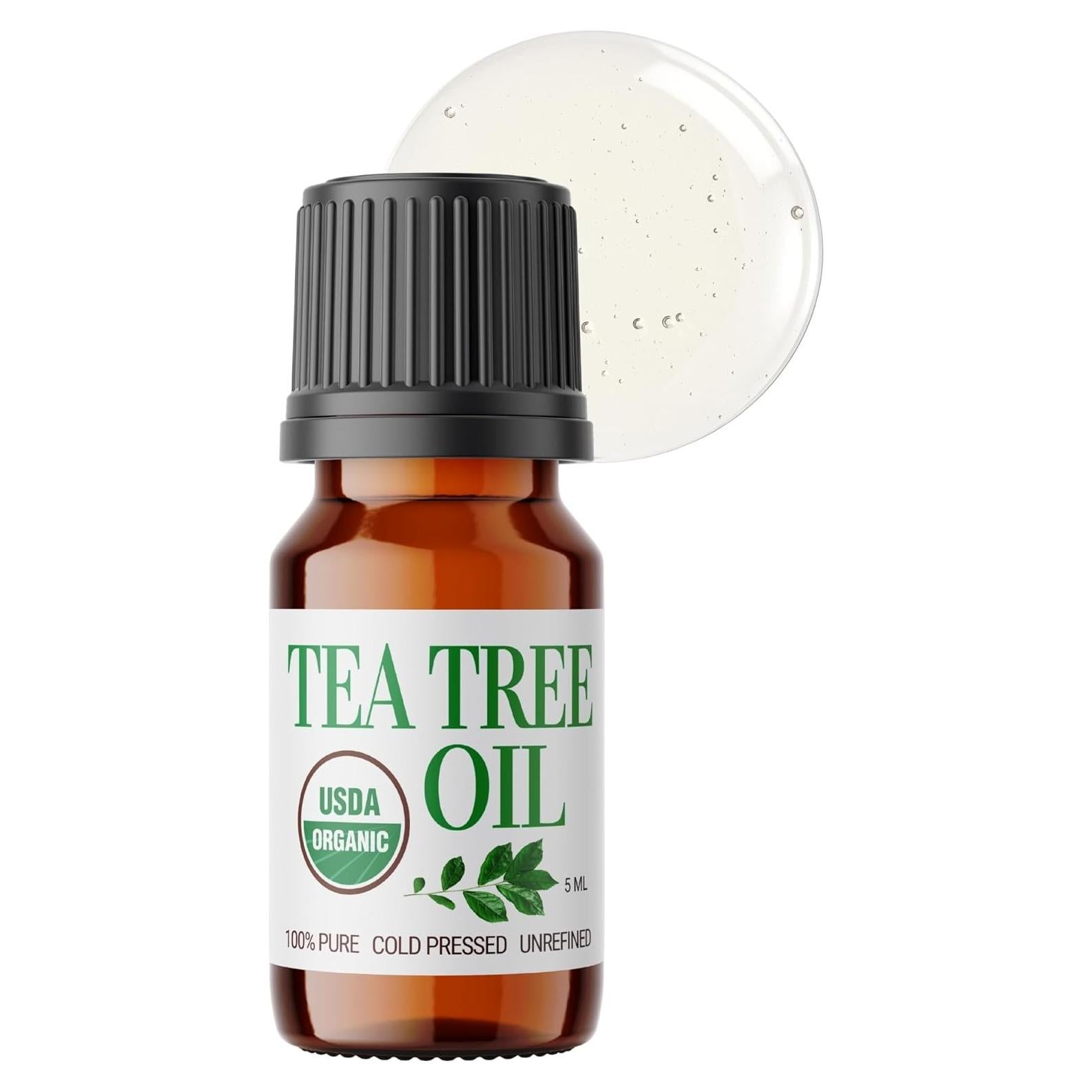 Aceite de Árbol de Té Puro BodyJ4You 5 ml - Orgánico 100% Natural