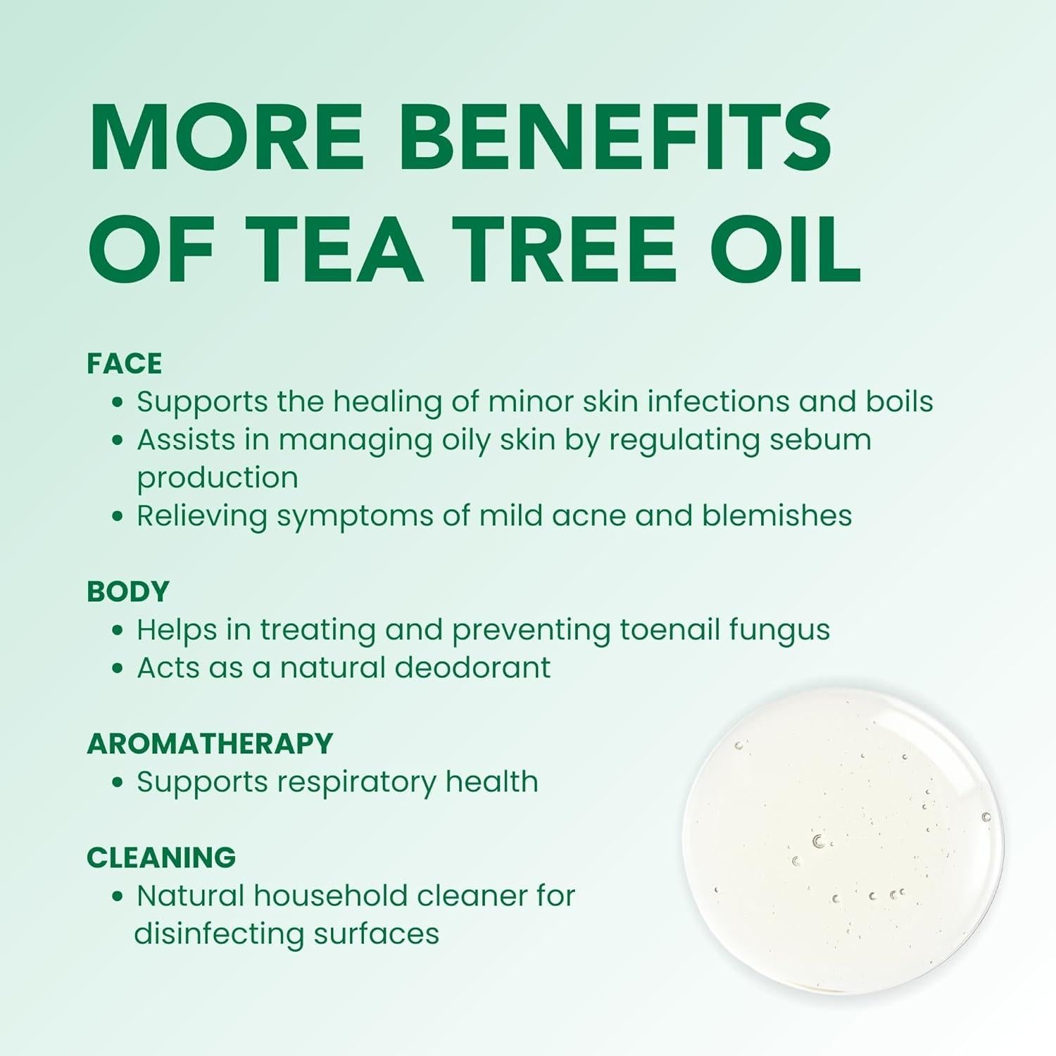 Aceite de Árbol de Té Puro BodyJ4You 5 ml - Orgánico 100% Natural